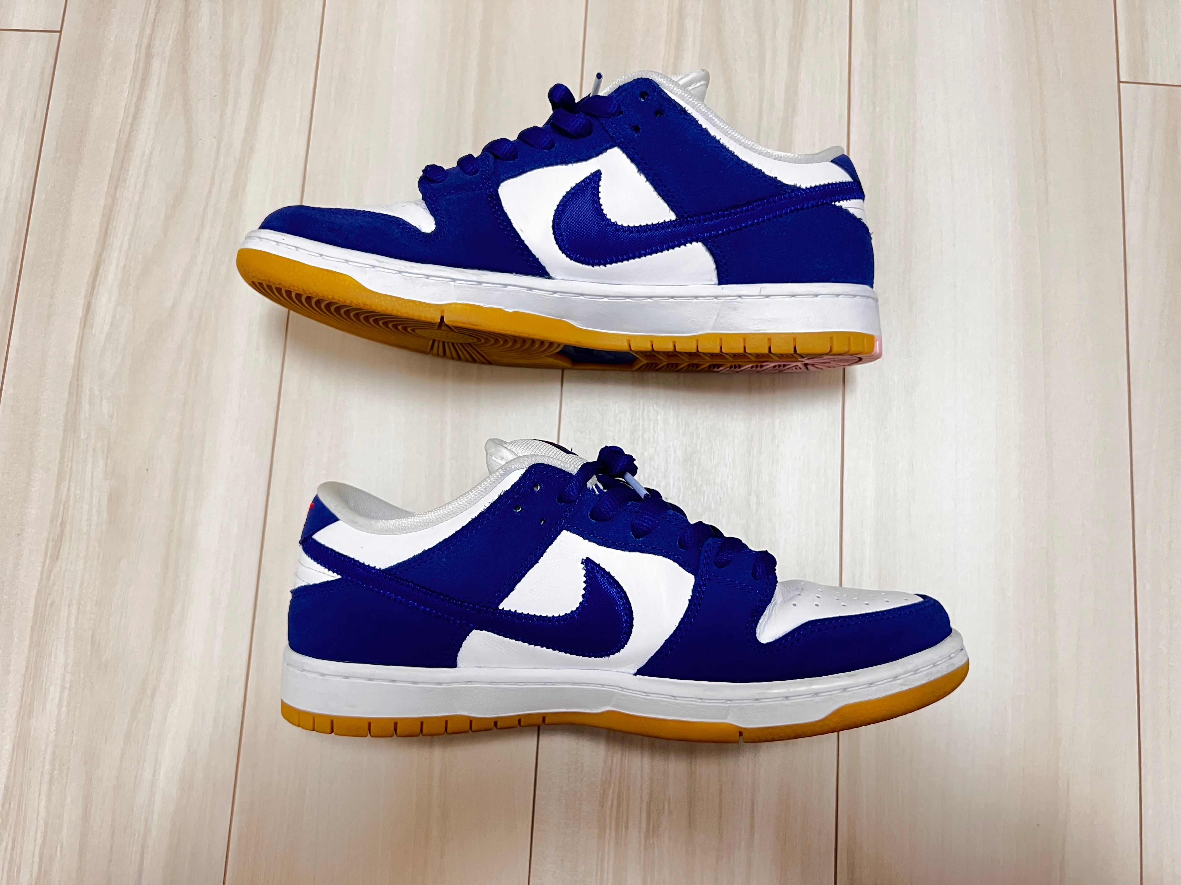Nike SB Dunk Low "Los Angeles Dodgers/Deep Royal Blue"