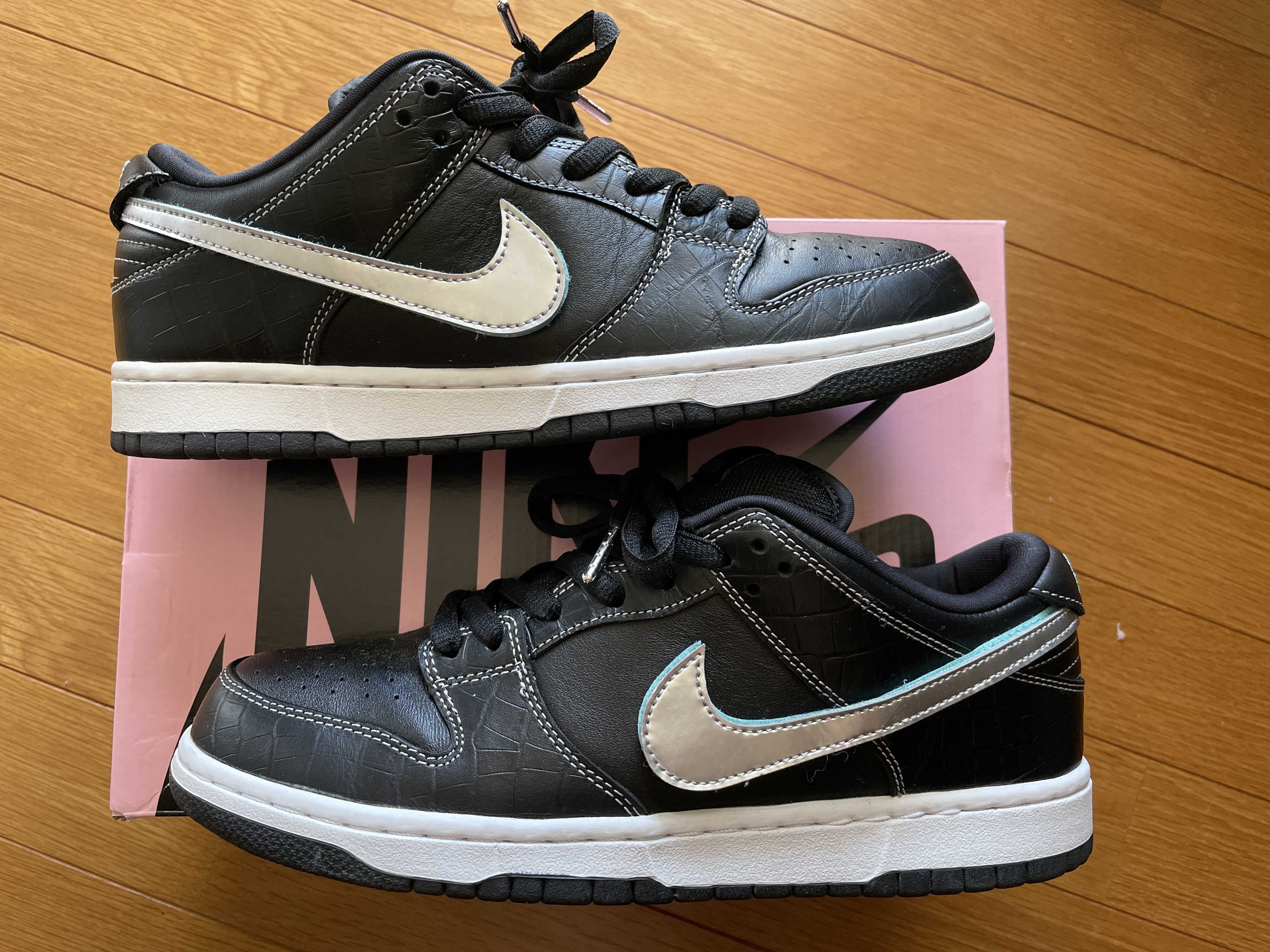Diamond Supply Co. × Nike SB Dunk Low Pro "Black"