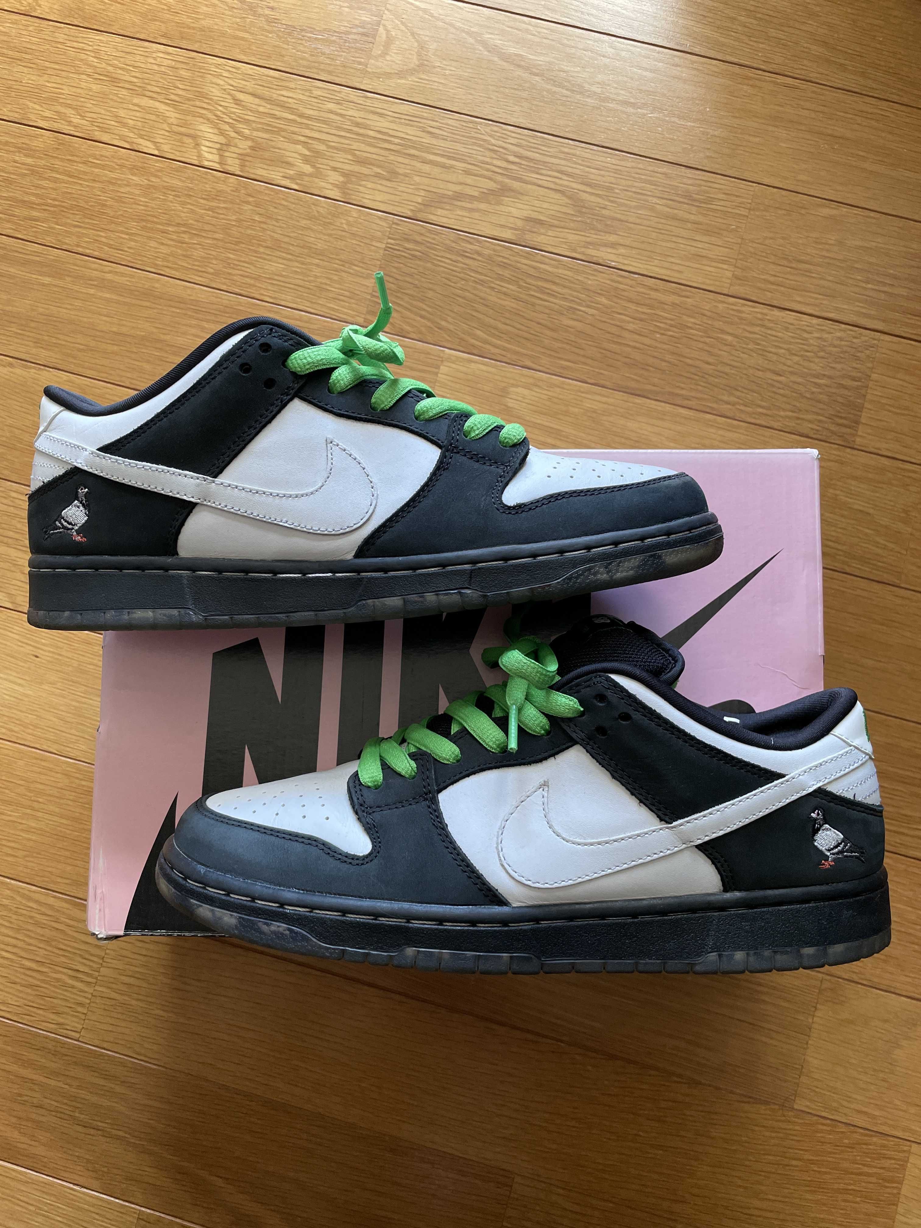 STAPLE × Nike SB Dunk Low "Pigeon Black/White"