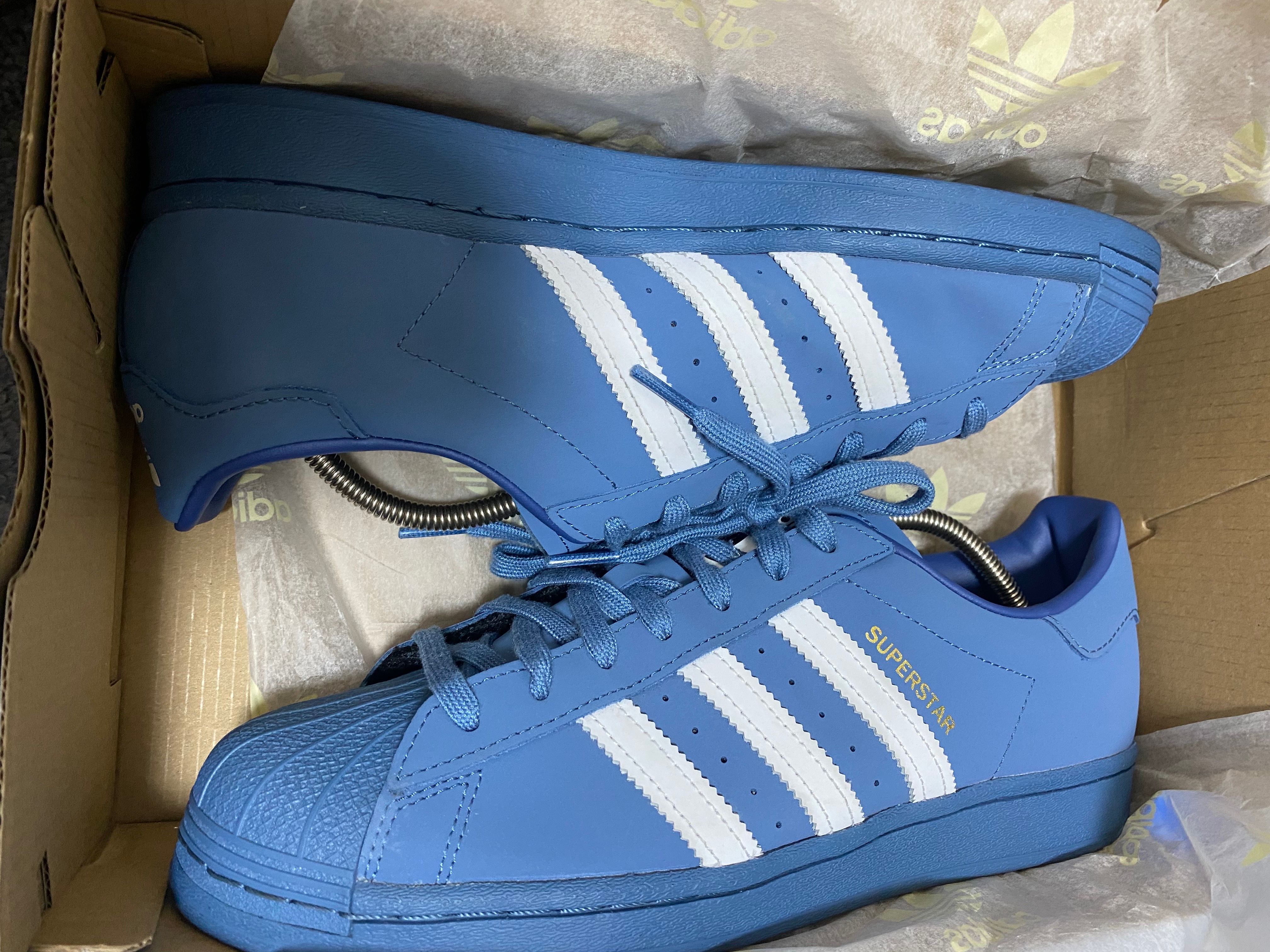 King Gnu Daiki Tsuneta × atmos × adidas Superstar "Blue"