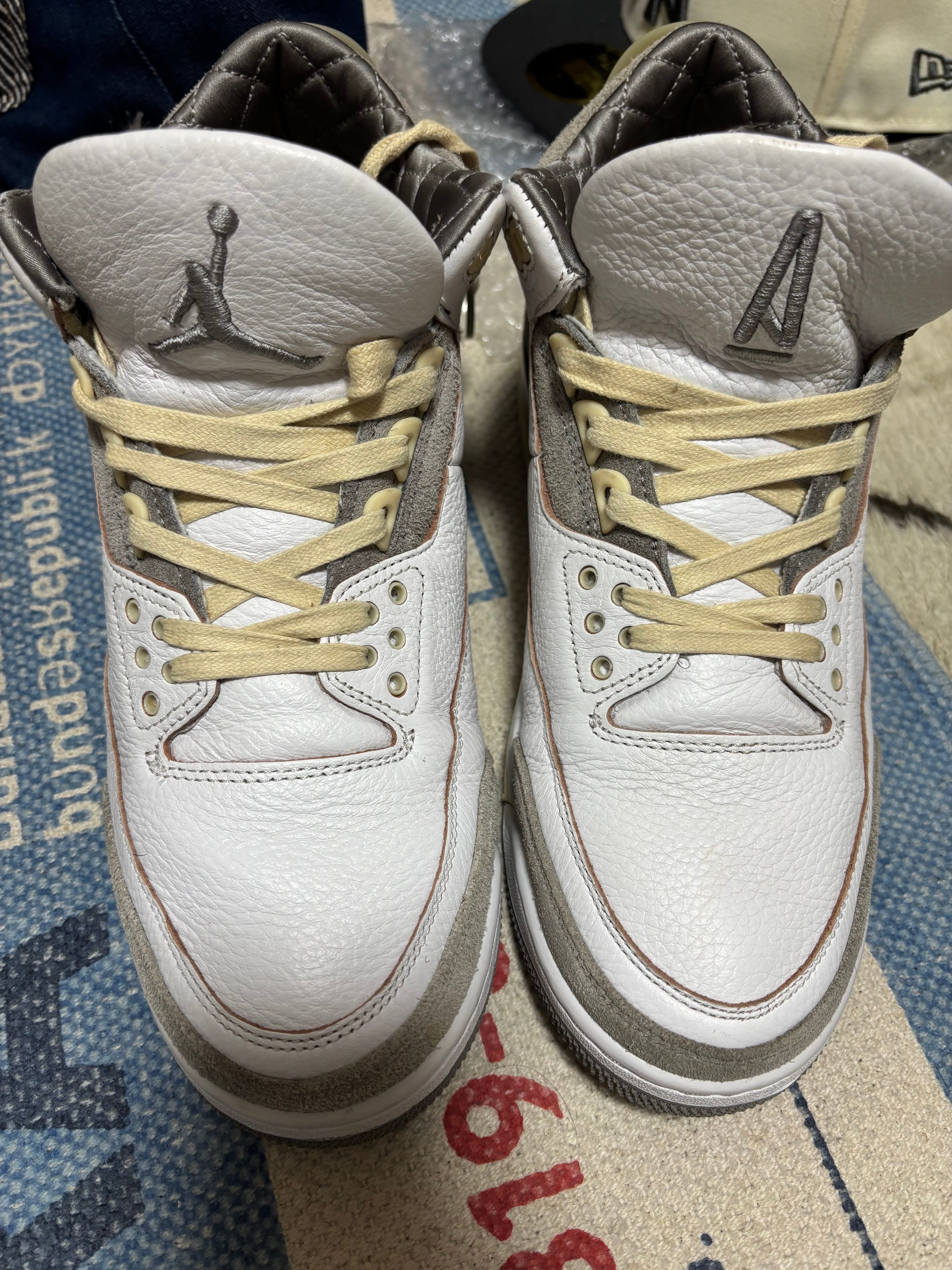 A Ma Maniere × Nike Women's Air Jordan 3 Retro SP "White/Medium Grey Violet Ore"