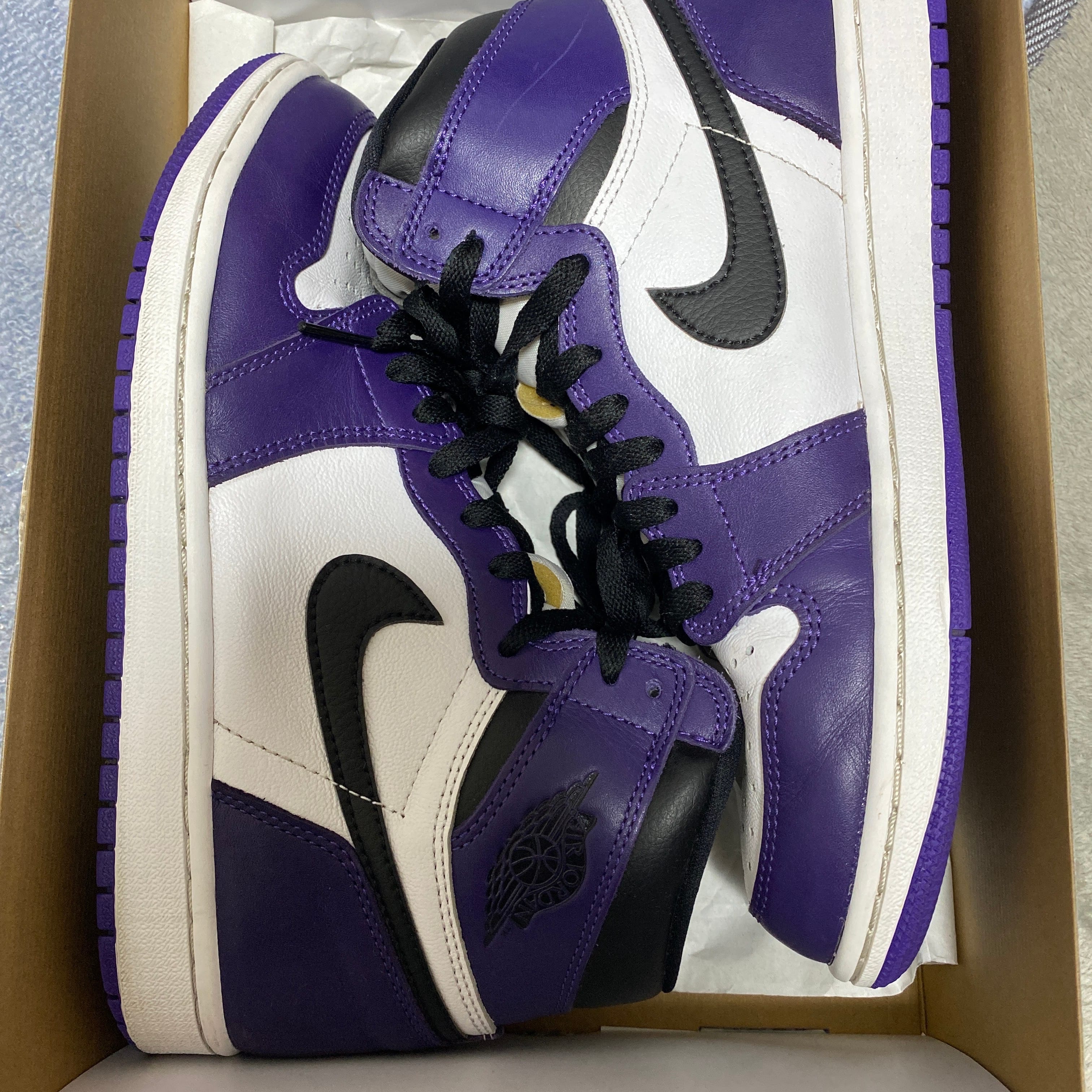 Nike Air Jordan 1 Retro High OG "Court Purple White/Black" (2020)