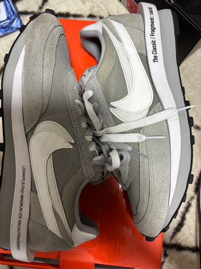 Fragment × sacai × Nike LD Waffle "Light Smoke Grey"