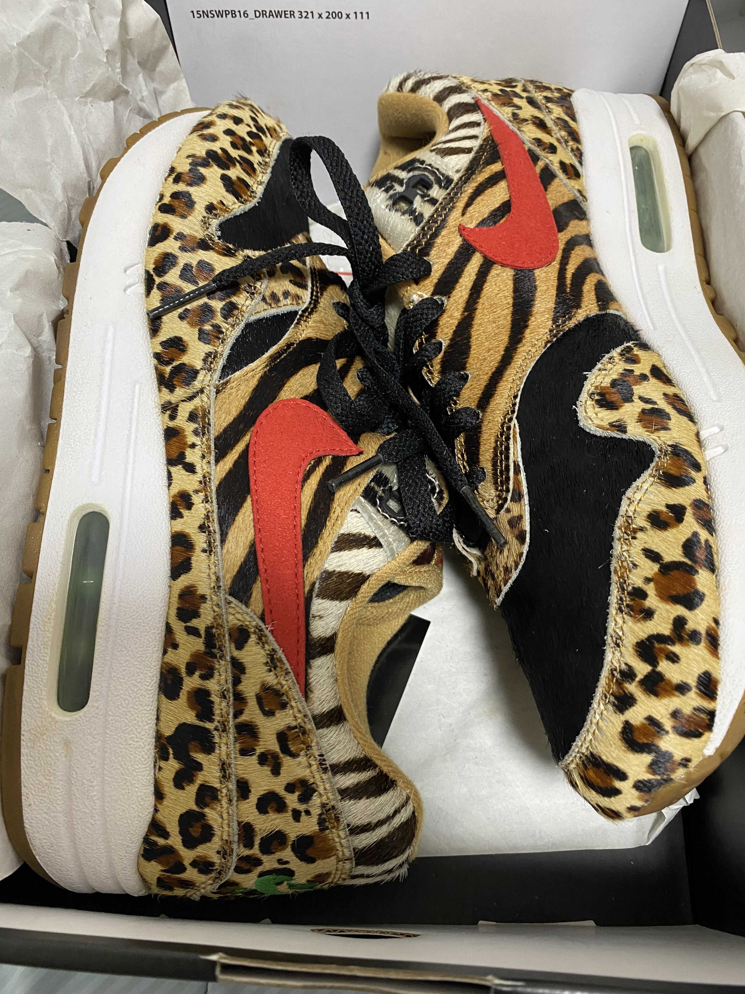 atmos × Nike Air Max 1 DLX "Animal Pack/Safari"