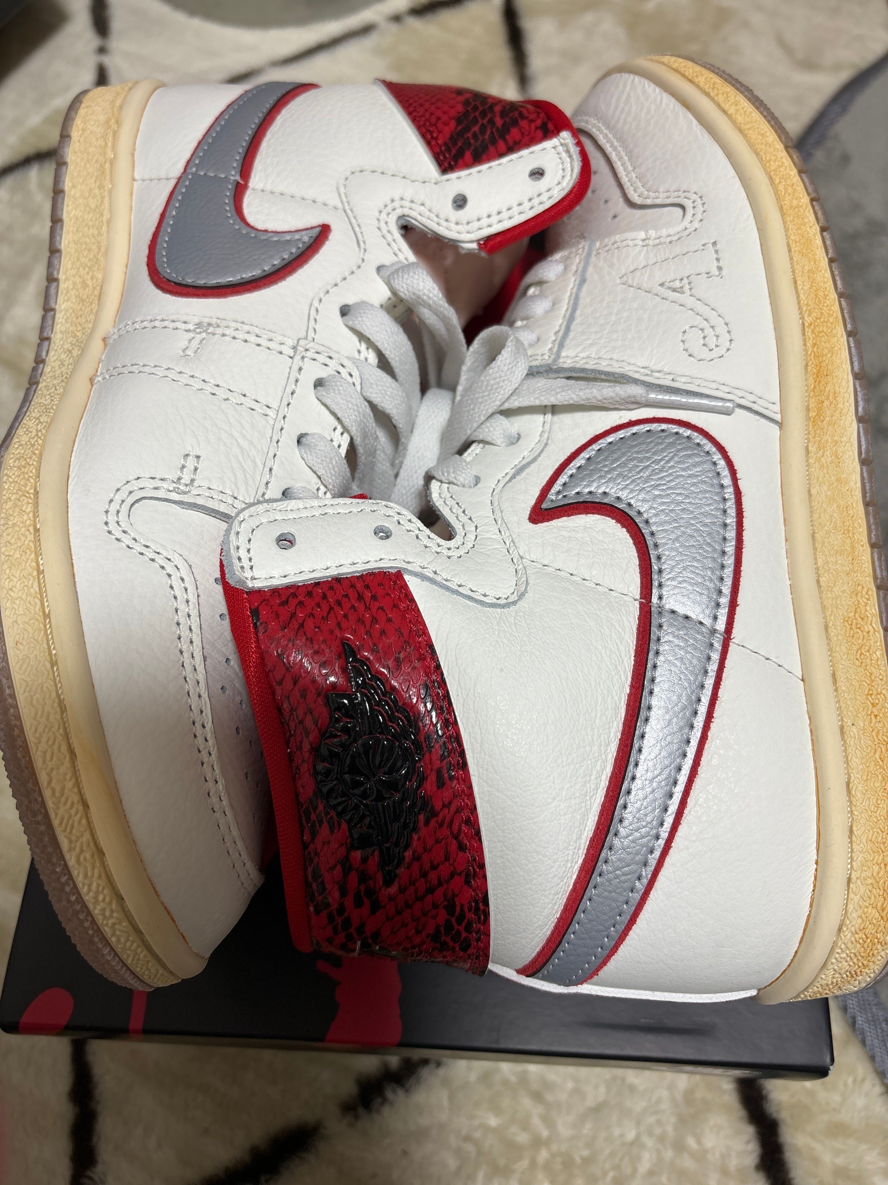 Awake NY × Nike Jordan Air Ship SP "University Red"