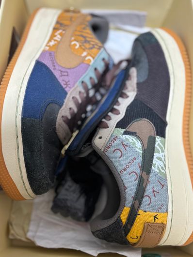 Travis Scott × Nike Air Force 1 Low Cactus Jack "Multi Color"