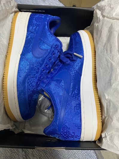 CLOT × Nike Air Force 1 Low "Blue"
