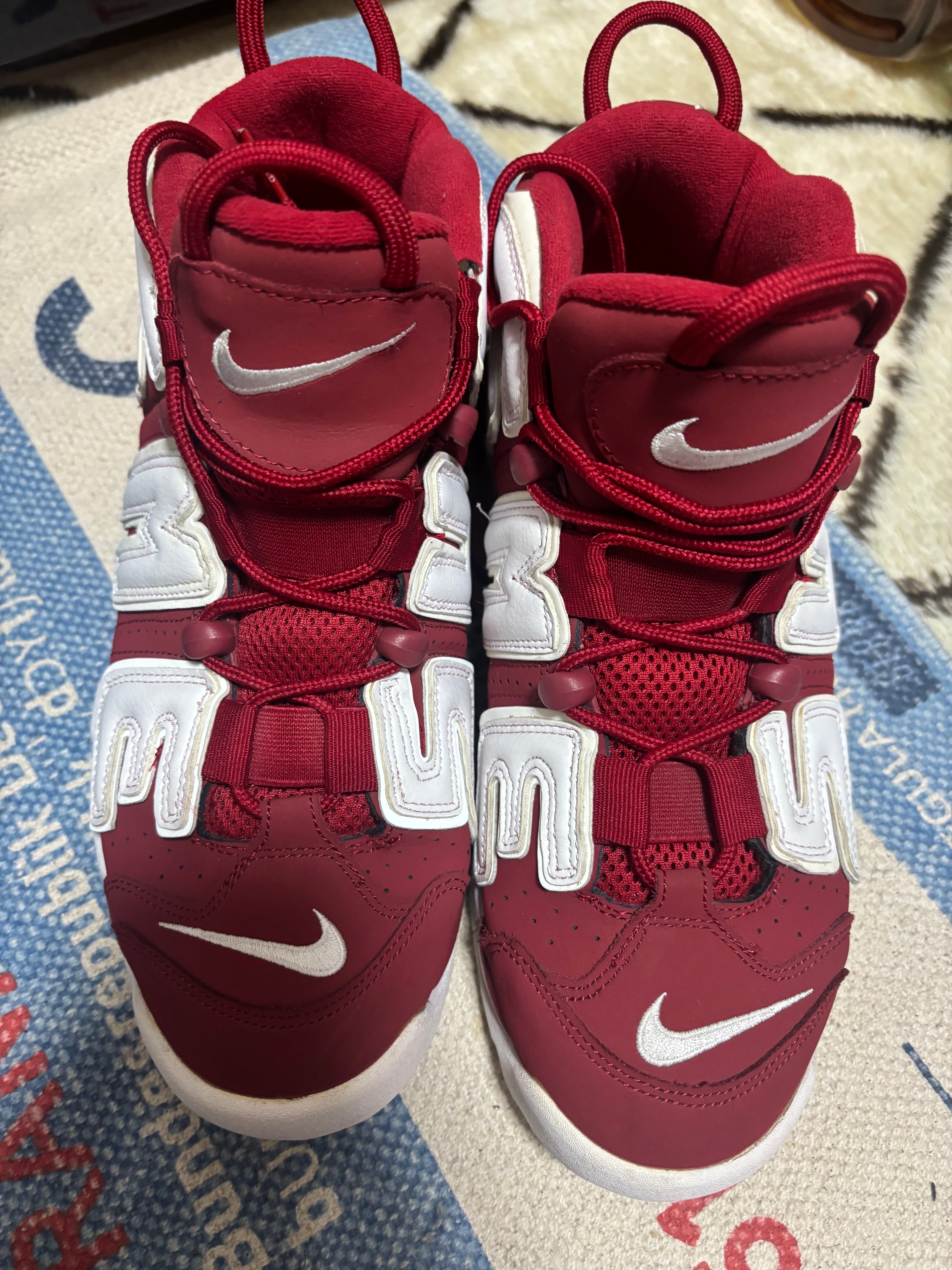 シュプリーム × ナイキ エア モア アップテンポ 