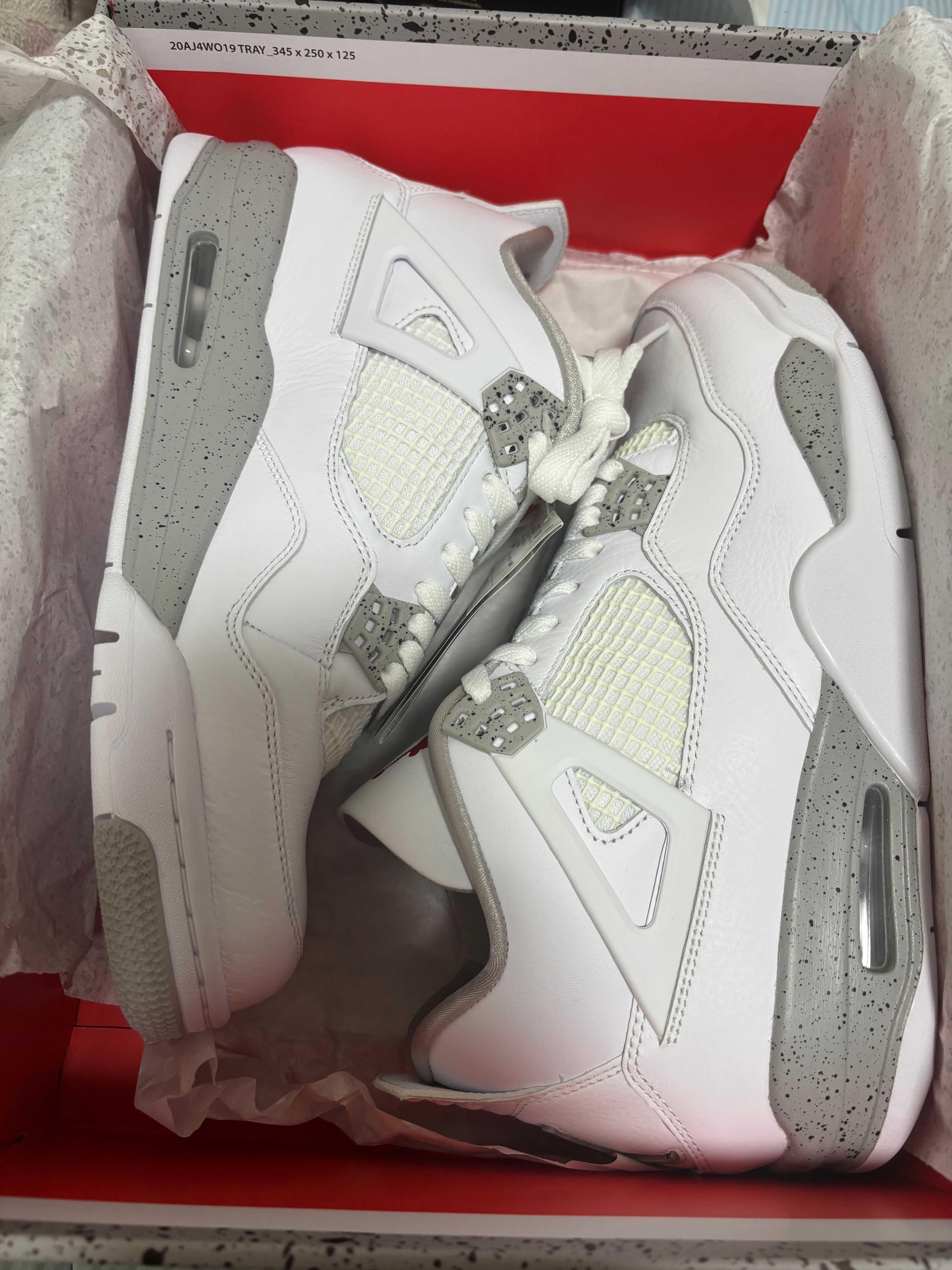 Nike Air Jordan 4 "Tech White"