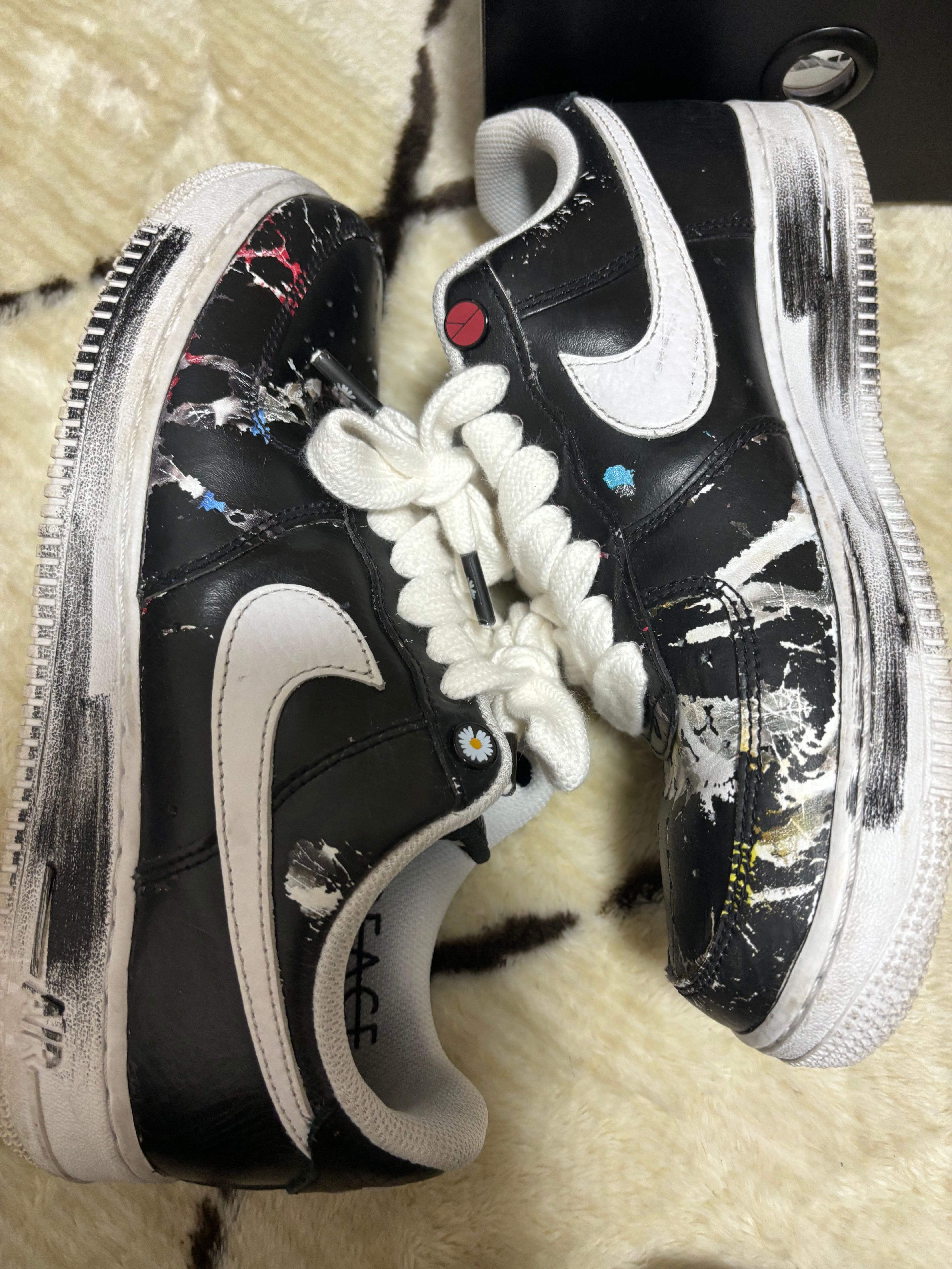 PEACEMINUSONE × Nike Air Force 1 Low Para Noise "Black" / G-DRAGON