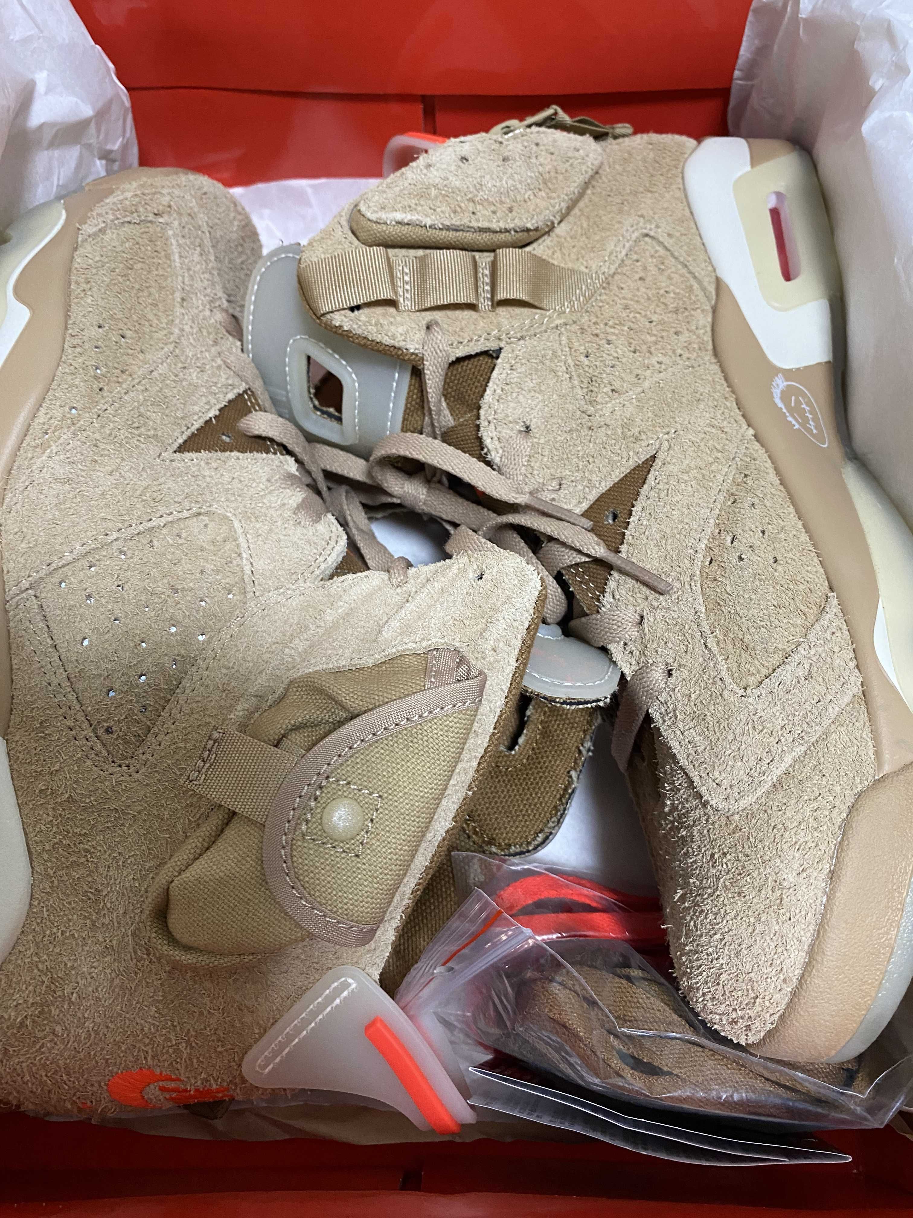 Travis Scott × Nike Air Jordan 6 "British Khaki"