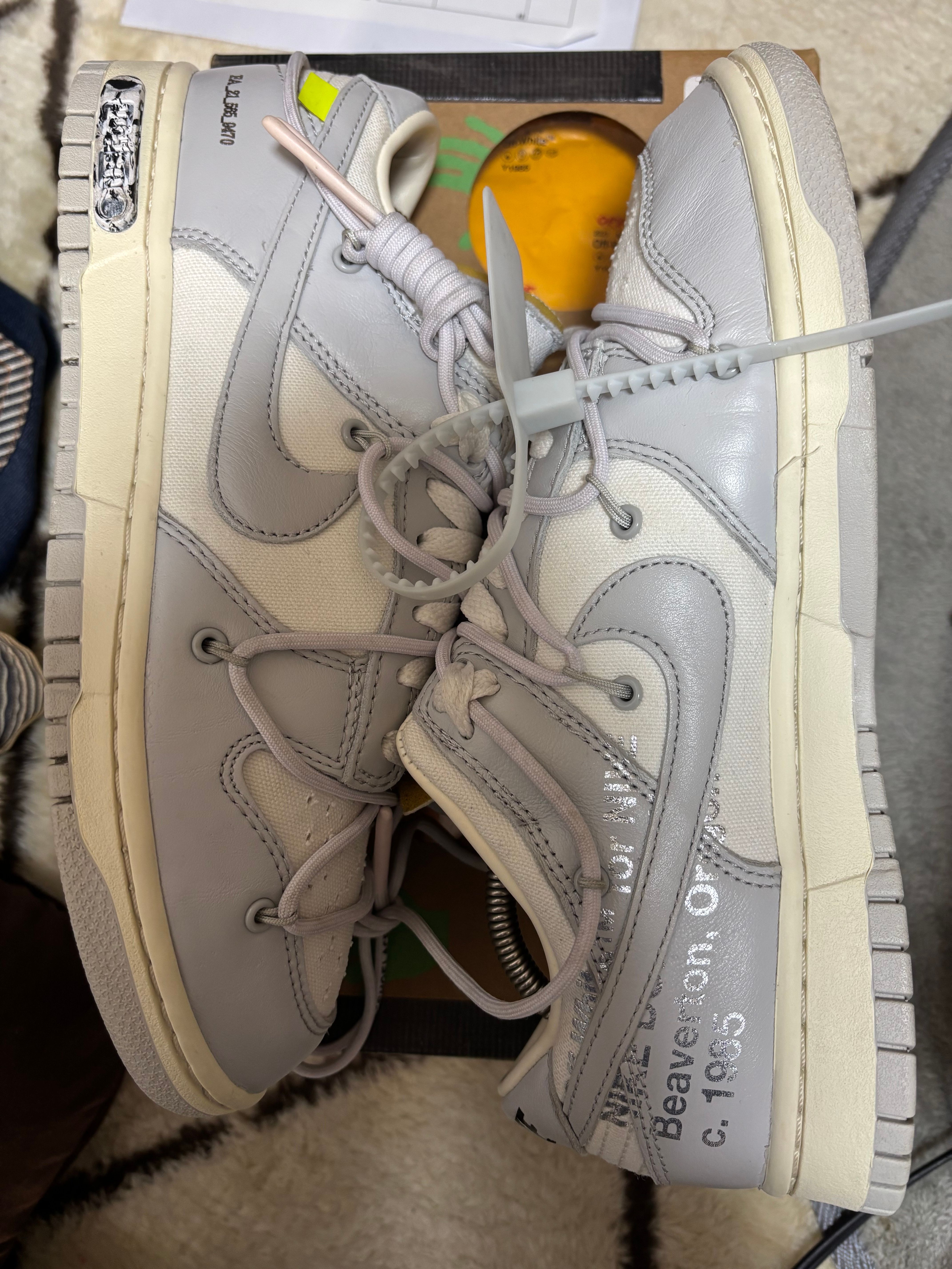 Off-White × Nike Dunk Low 1 of 50 "Lot.49"