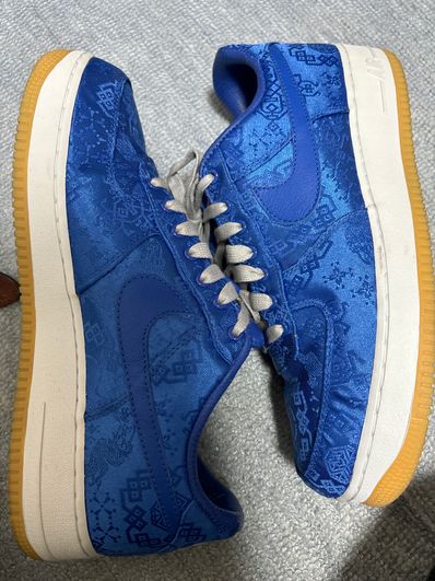 CLOT × Nike Air Force 1 Low "Blue"