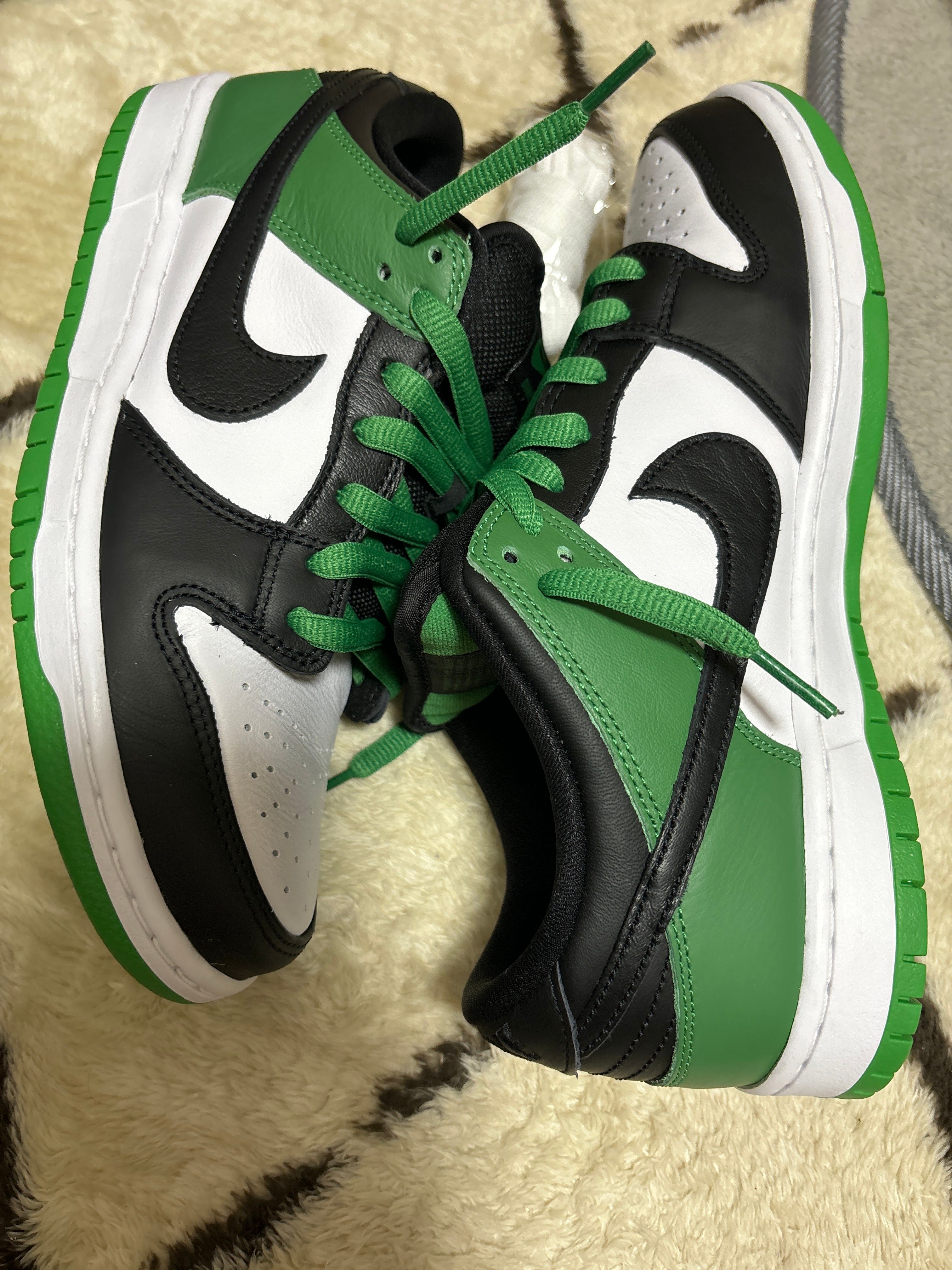 Nike SB Dunk Low Pro "Black and Classic Green"