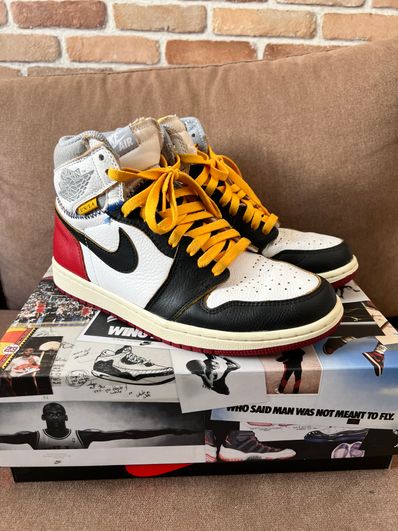 UNION × Nike Air Jordan 1 Retro High OG NRG "Varsity Red/Wolf Grey"