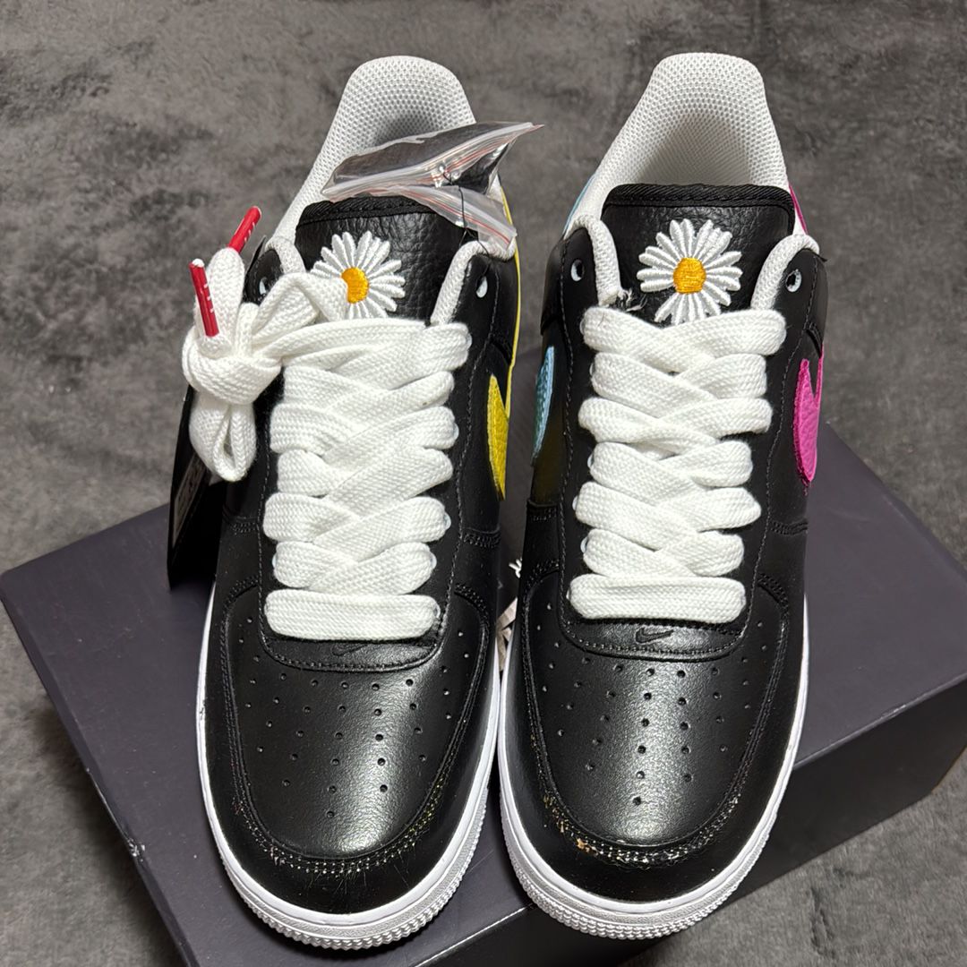 PEACEMINUSONE × Nike Air Force 1 Low '07 Para-Noise 3.0 "Black and Multi-Color" / G-DRAGON