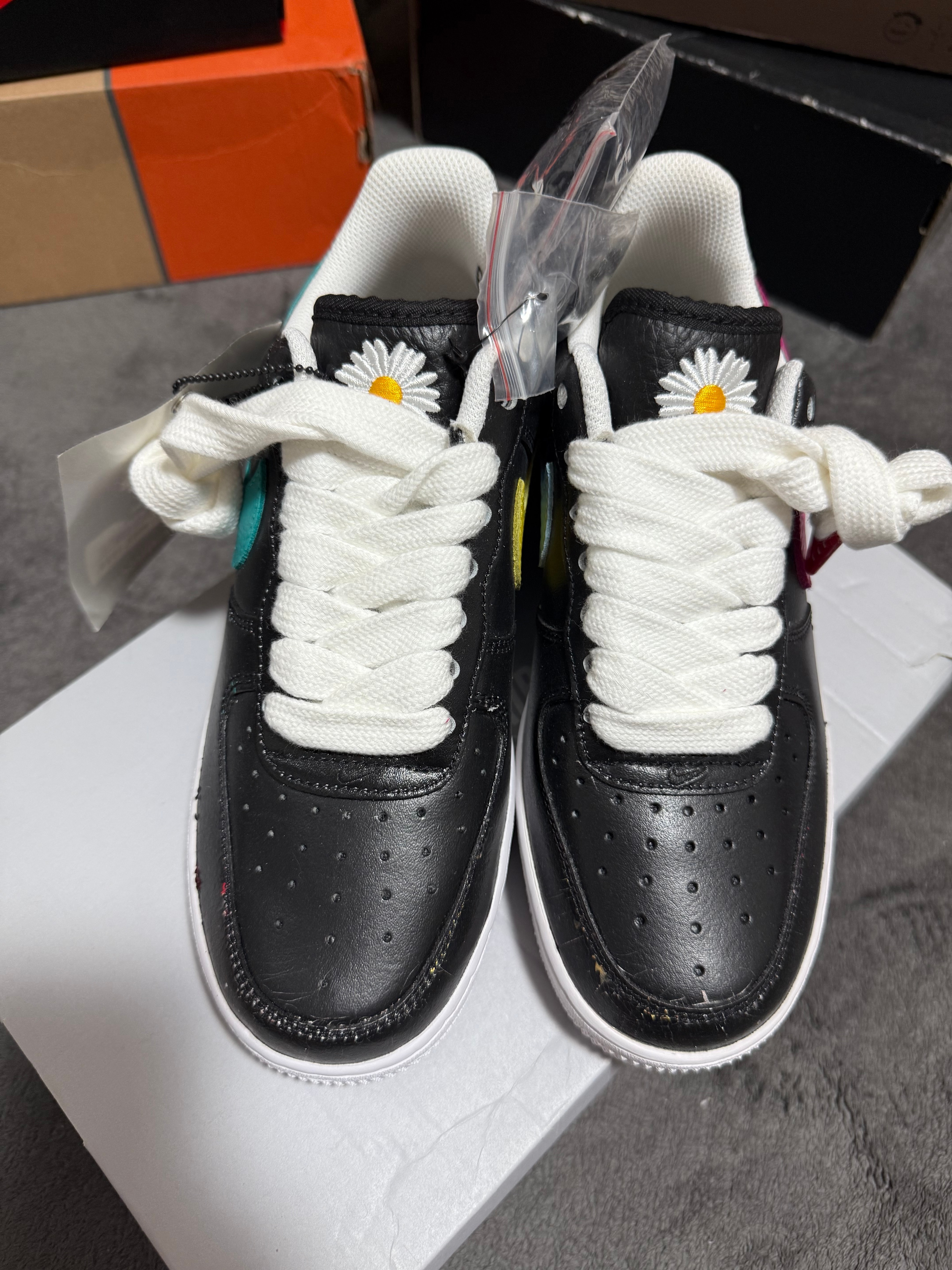 PEACEMINUSONE × Nike Air Force 1 Low '07 Para-Noise 3.0 "Black and Multi-Color" / G-DRAGON