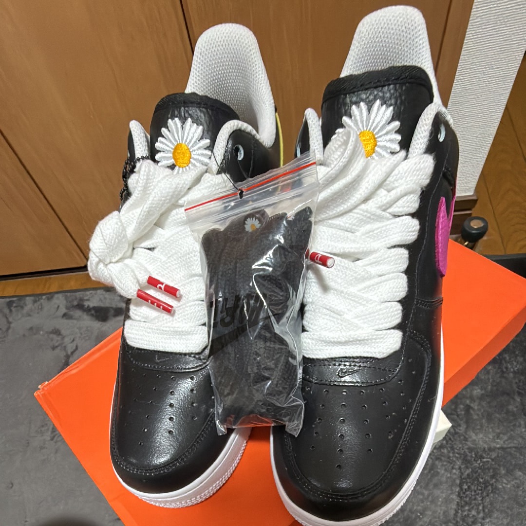 PEACEMINUSONE × Nike Air Force 1 Low '07 Para-Noise 3.0 "Black and Multi-Color" / G-DRAGON