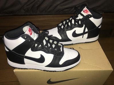 Nike Dunk High "Black and White"
