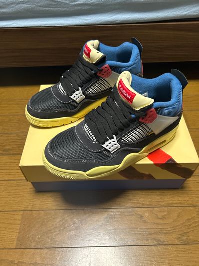 UNION × NIKE AIR JORDAN 4 "OFF NOIR"