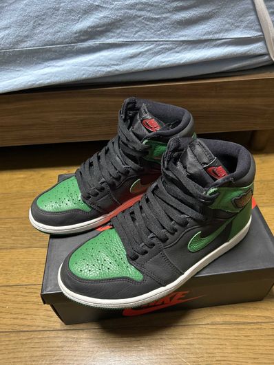 Nike Air Jordan 1 Retro High OG "Black/Pine Green" (2020)
