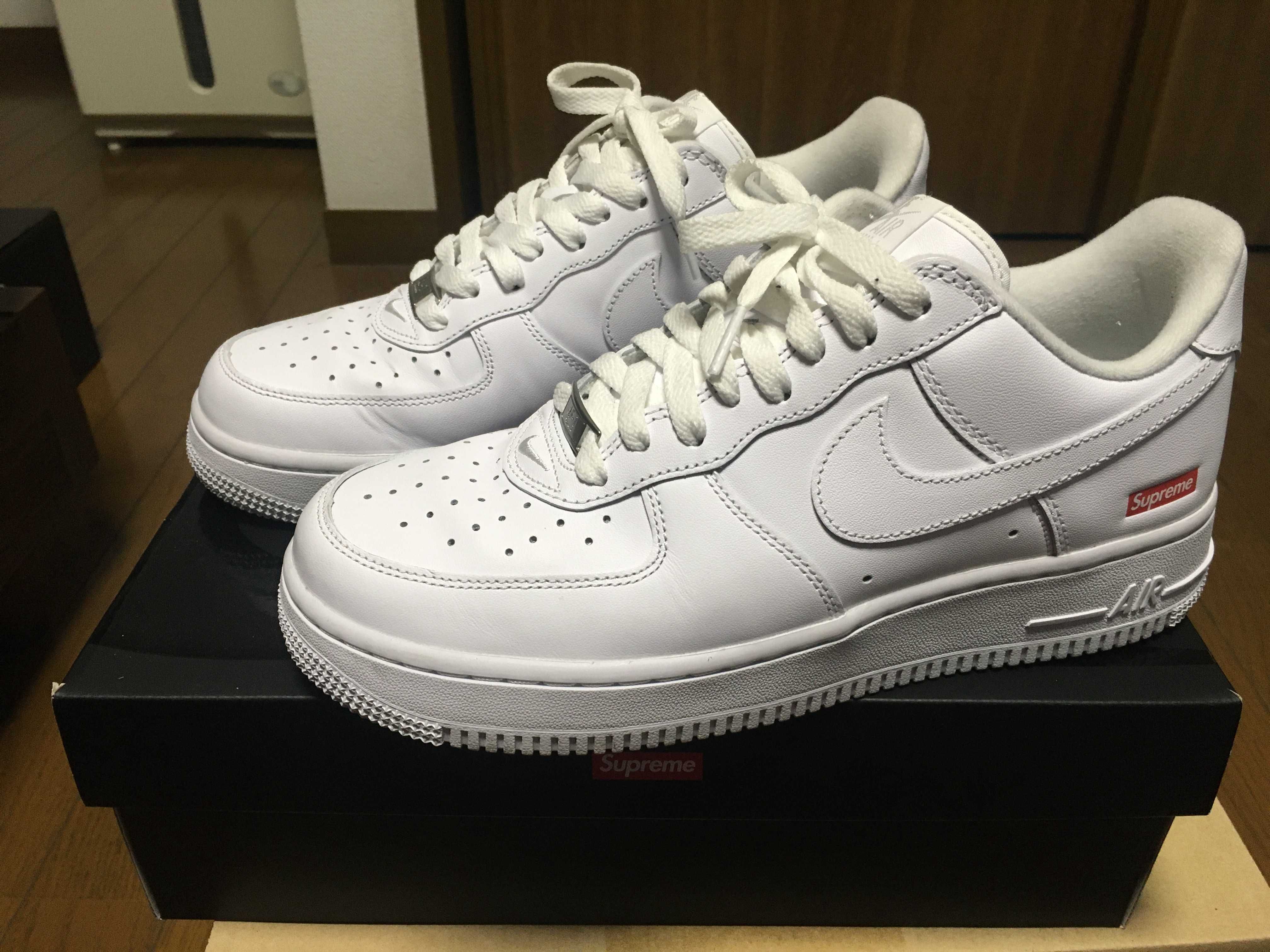 Supreme × Nike Air Force 1 Low "White"