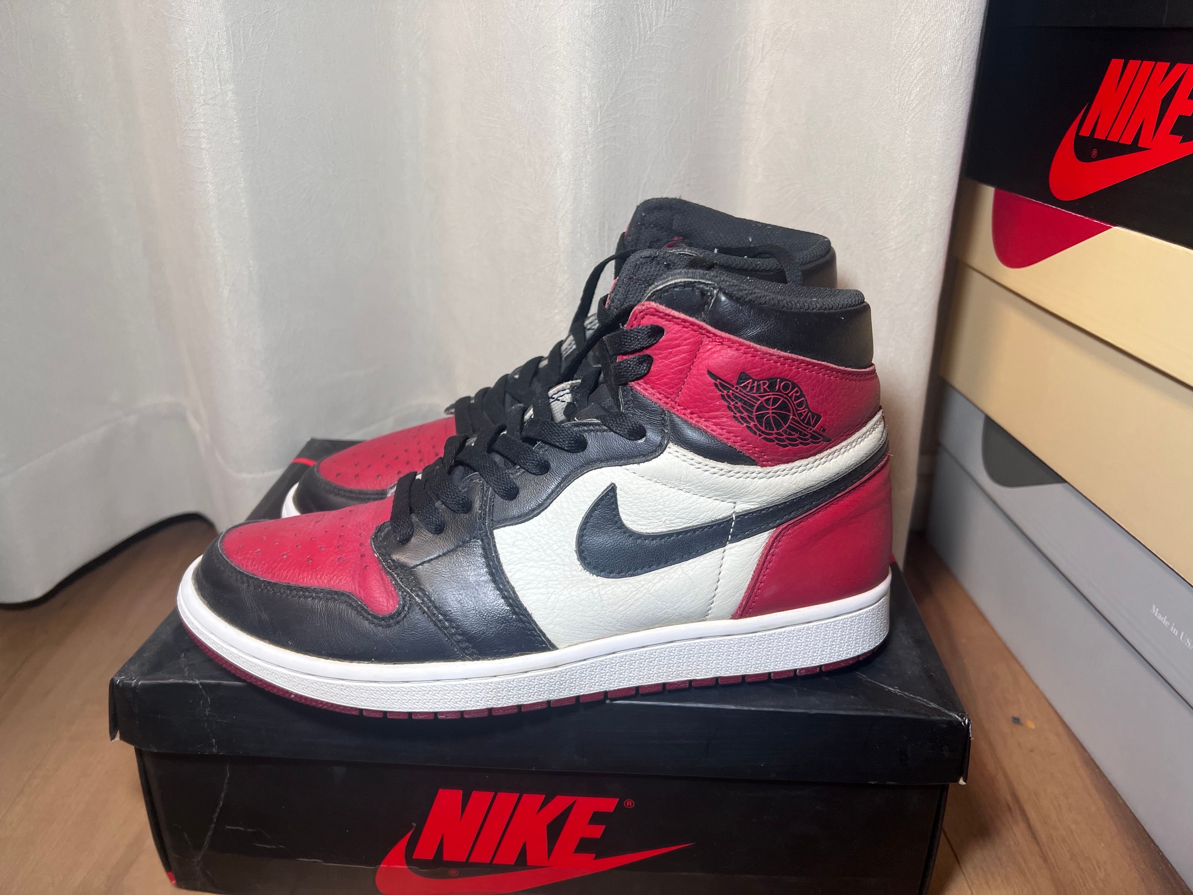 Nike Air Jordan 1 Retro High OG "Bred Toe"