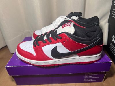 Nike SB Dunk Low Pro "J-Pack Chicago/Varsity Red and White"