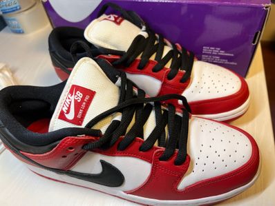 Nike SB Dunk Low Pro "J-Pack Chicago/Varsity Red and White"