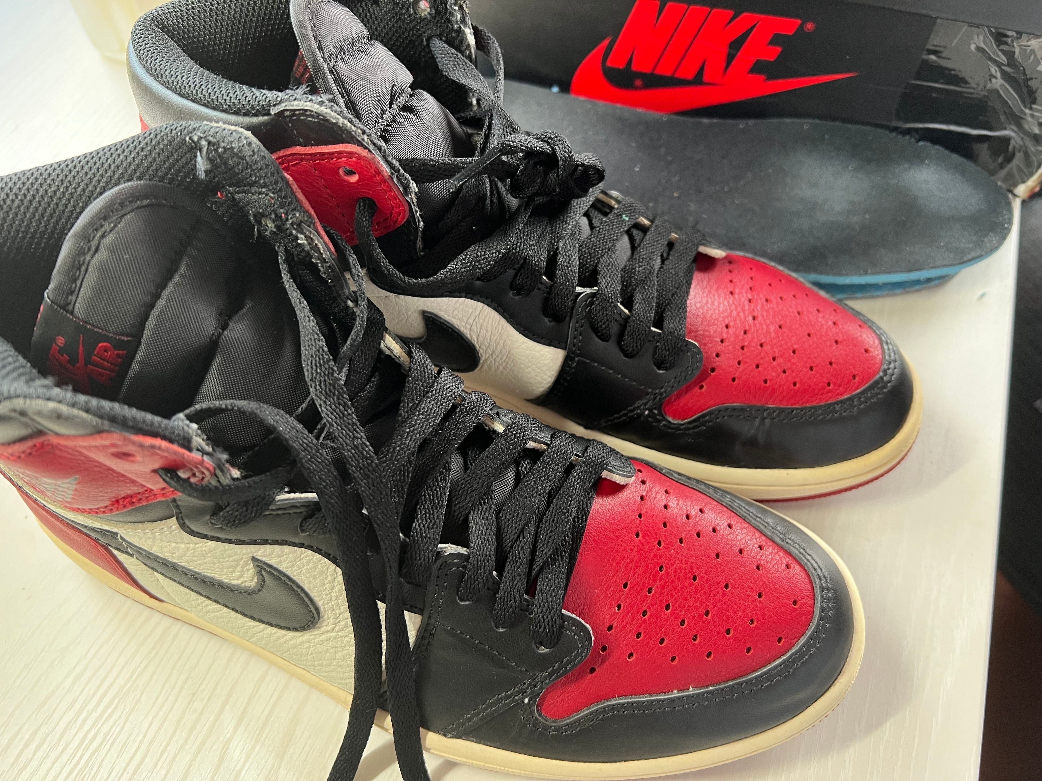 Nike Air Jordan 1 Retro High OG "Bred Toe"