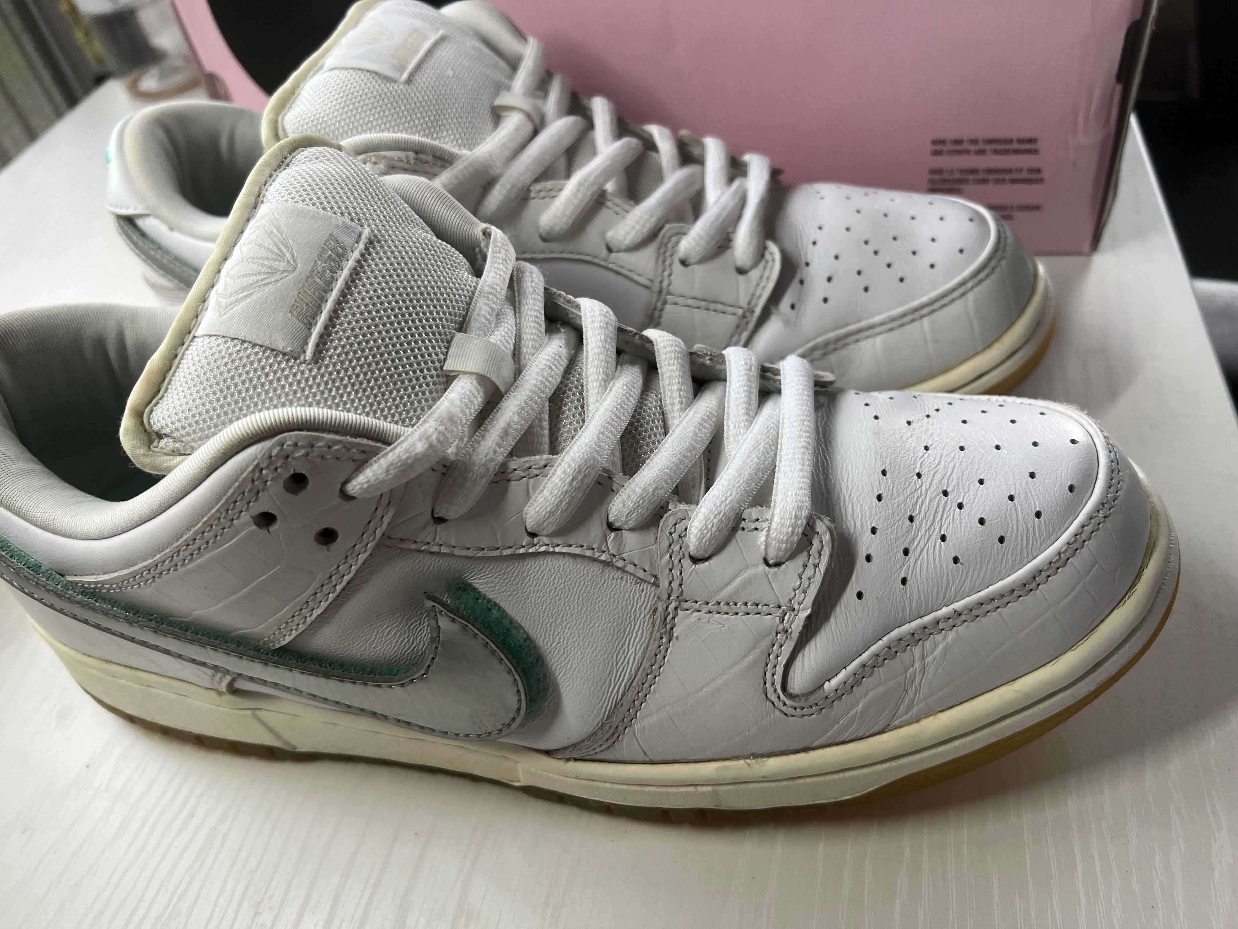 Diamond Supply Co. × Nike SB Dunk Low Pro "White"