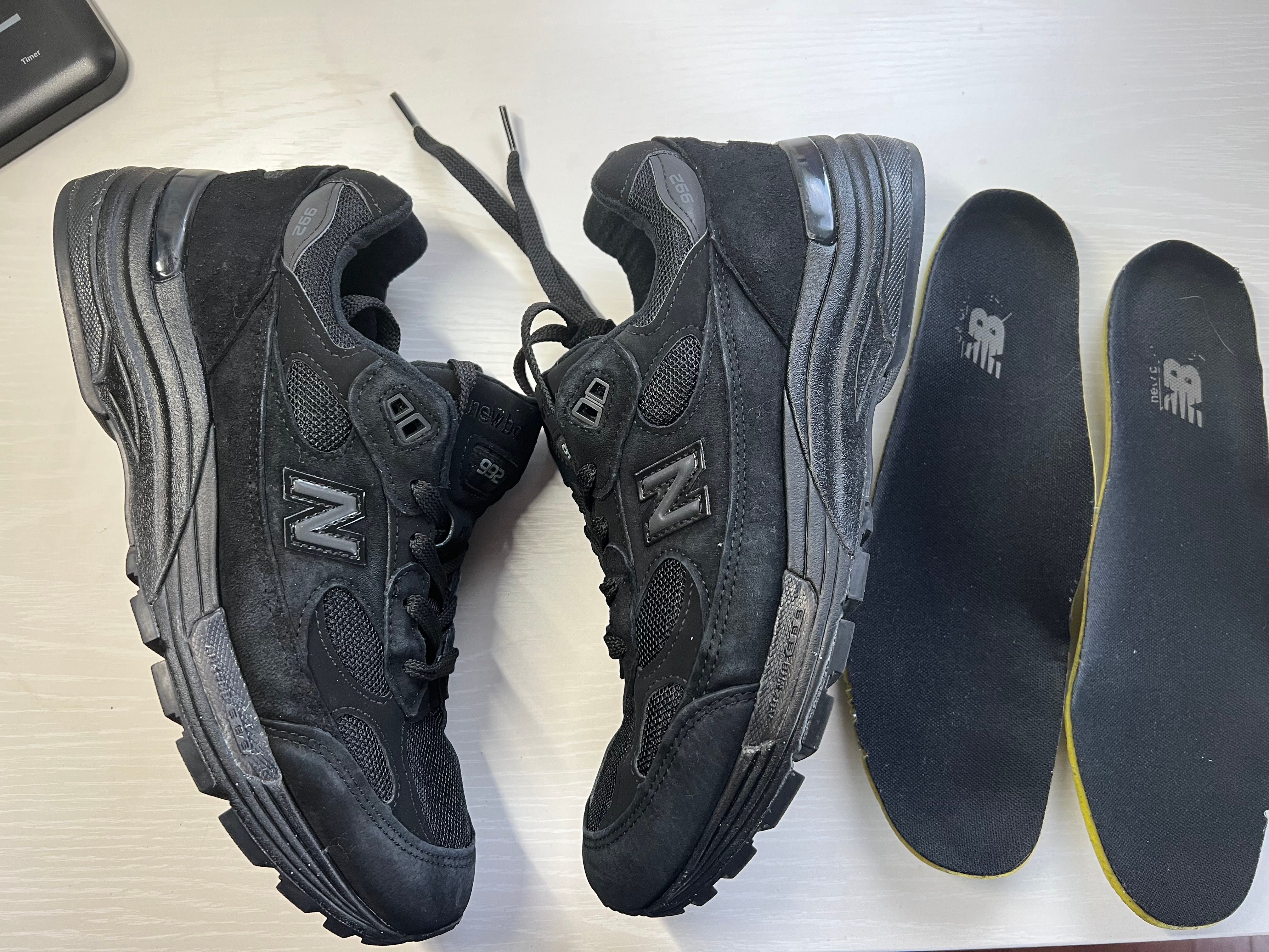 New Balance 992 "Triple Black"