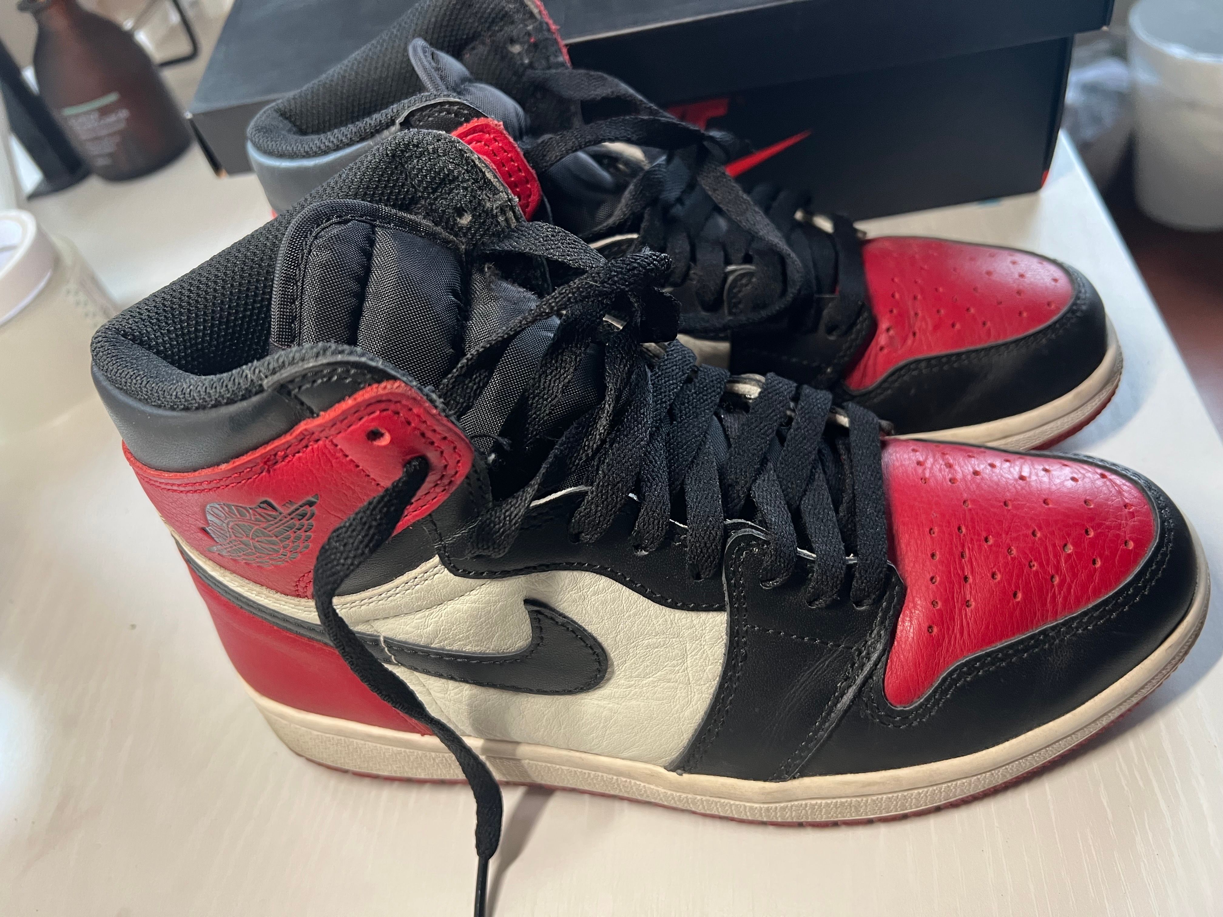Nike Air Jordan 1 Retro High OG "Bred Toe"