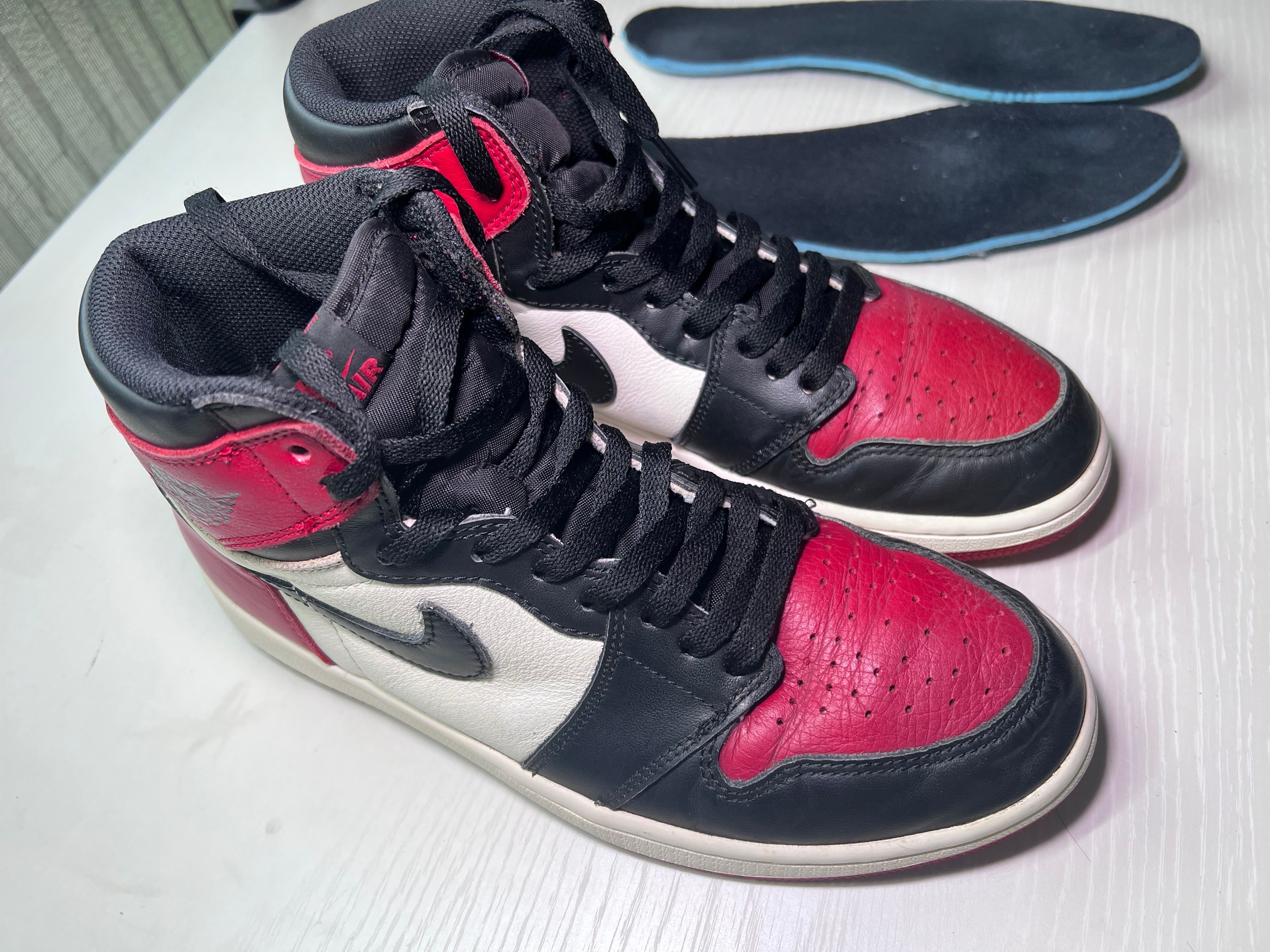Nike Air Jordan 1 Retro High OG "Bred Toe"