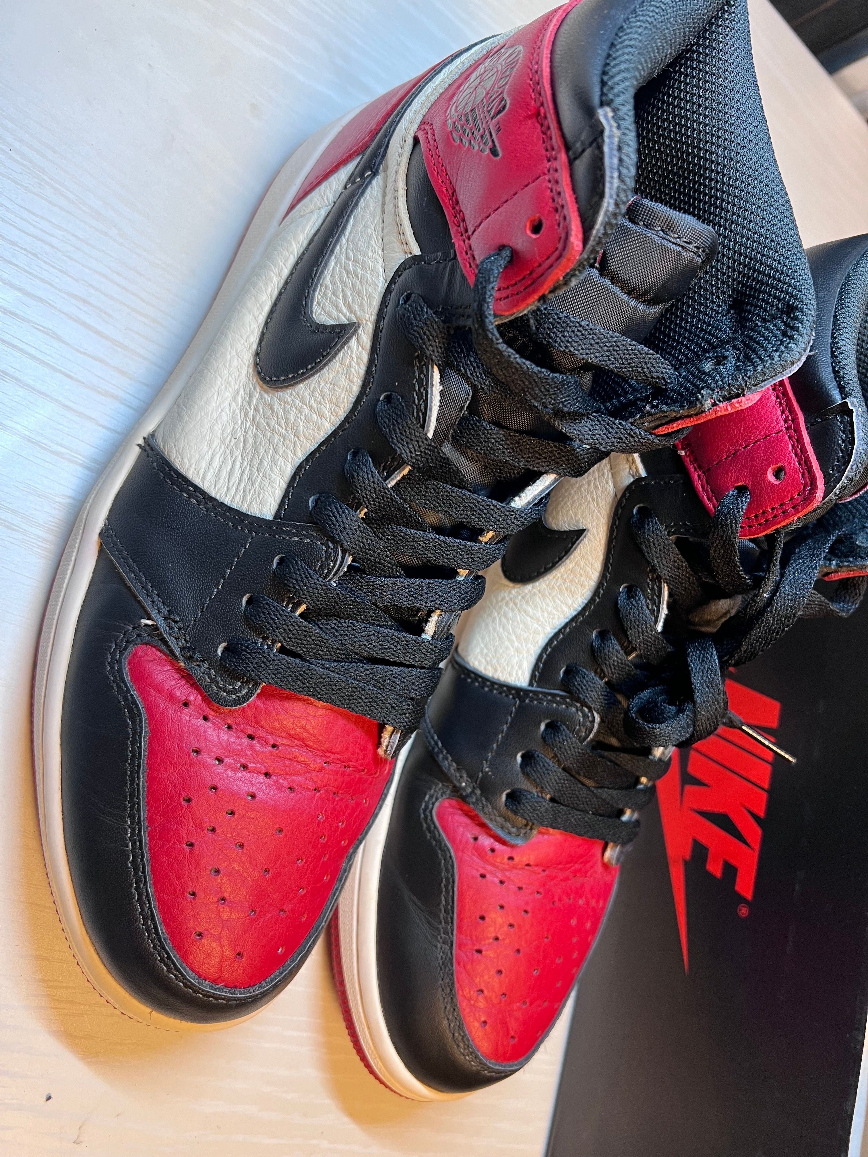 Nike Air Jordan 1 Retro High OG "Bred Toe"