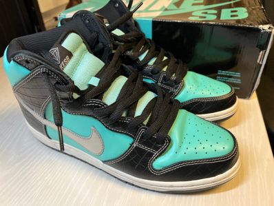 Diamond Supply × Nike SB Dunk High "Tiffany"