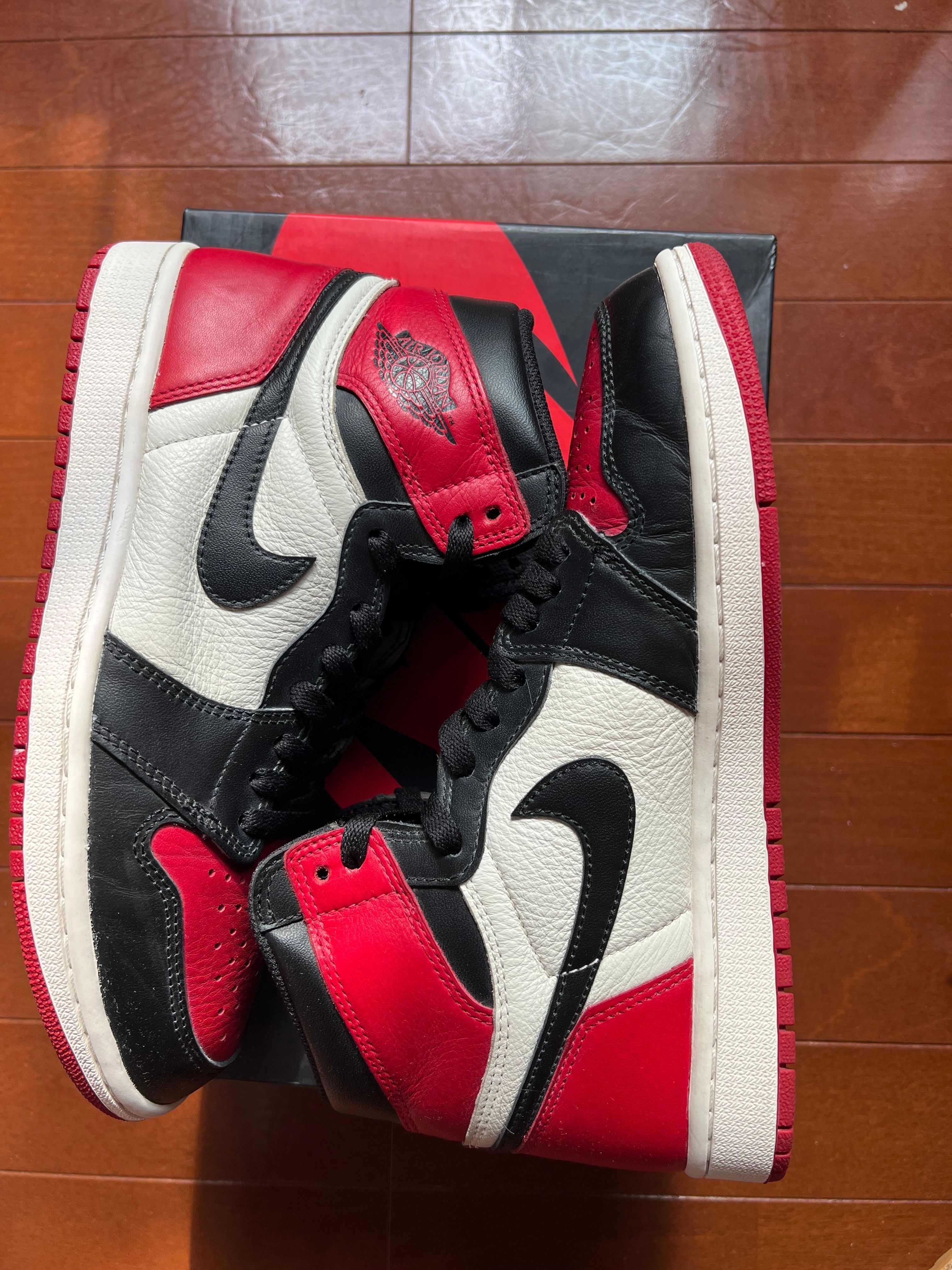 Nike Air Jordan 1 Retro High OG "Bred Toe"