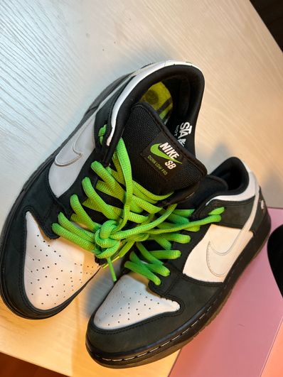 STAPLE × Nike SB Dunk Low "Pigeon Black/White"