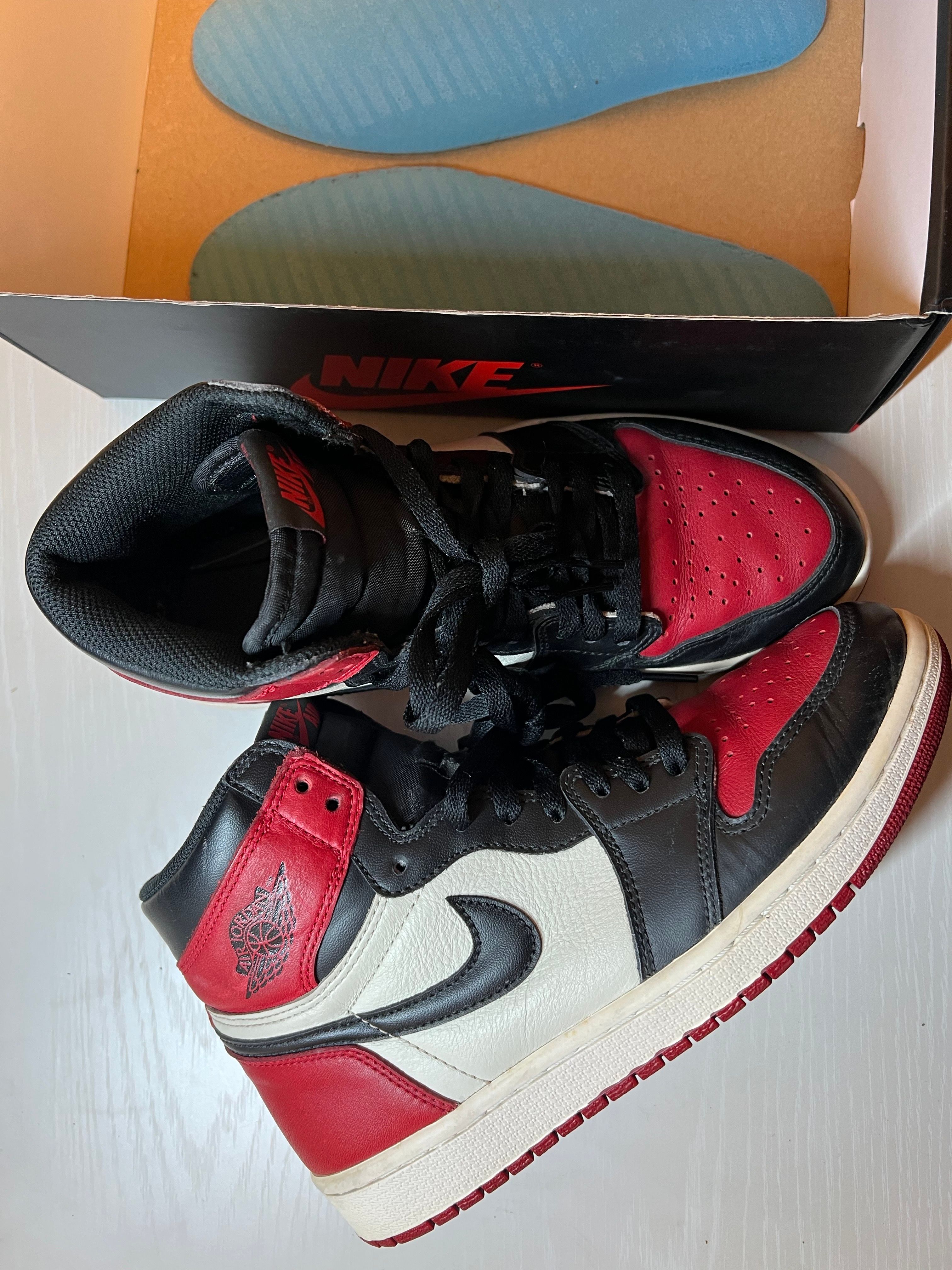 Nike Air Jordan 1 Retro High OG "Bred Toe"