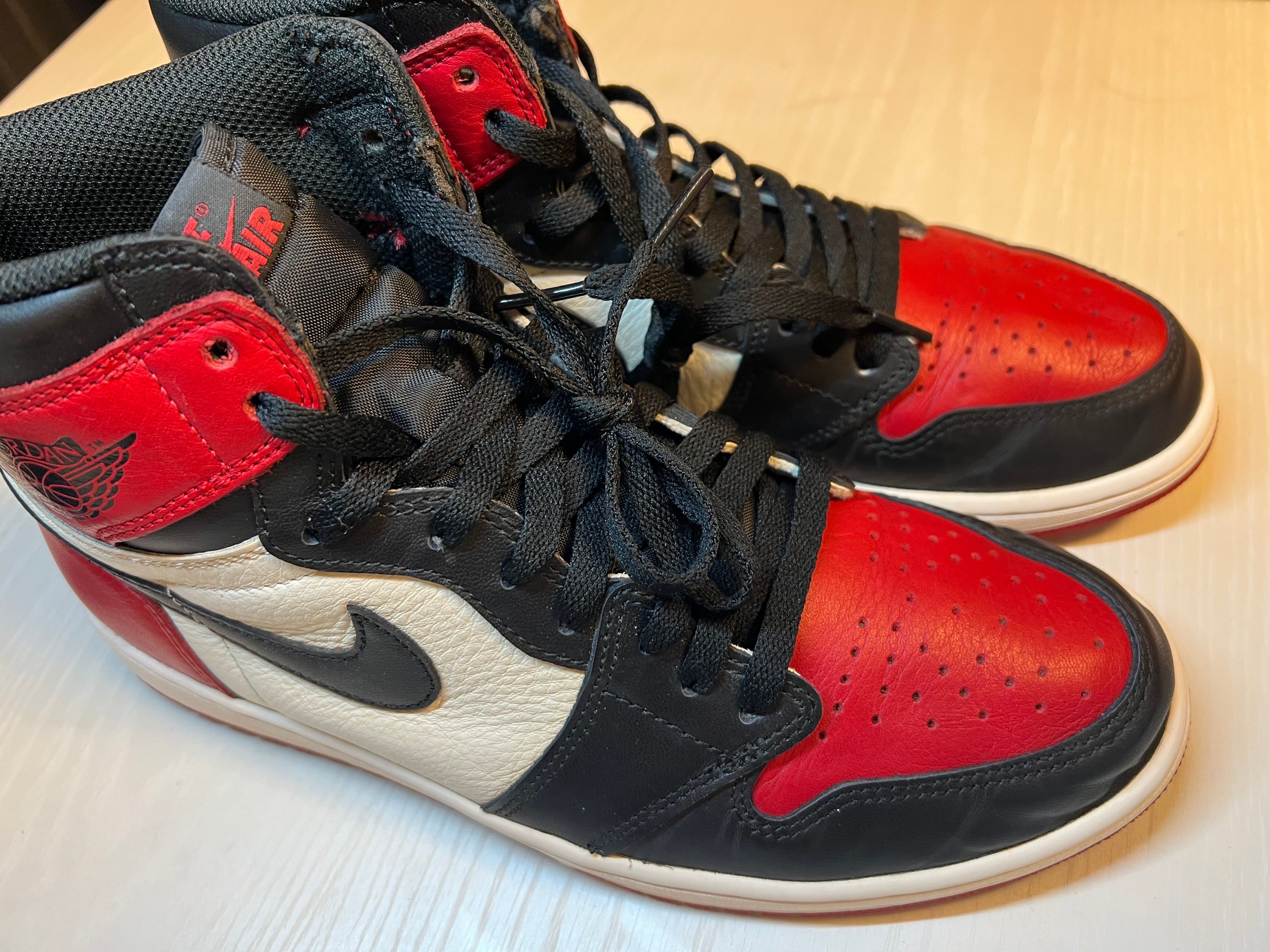 Nike Air Jordan 1 Retro High OG "Bred Toe"
