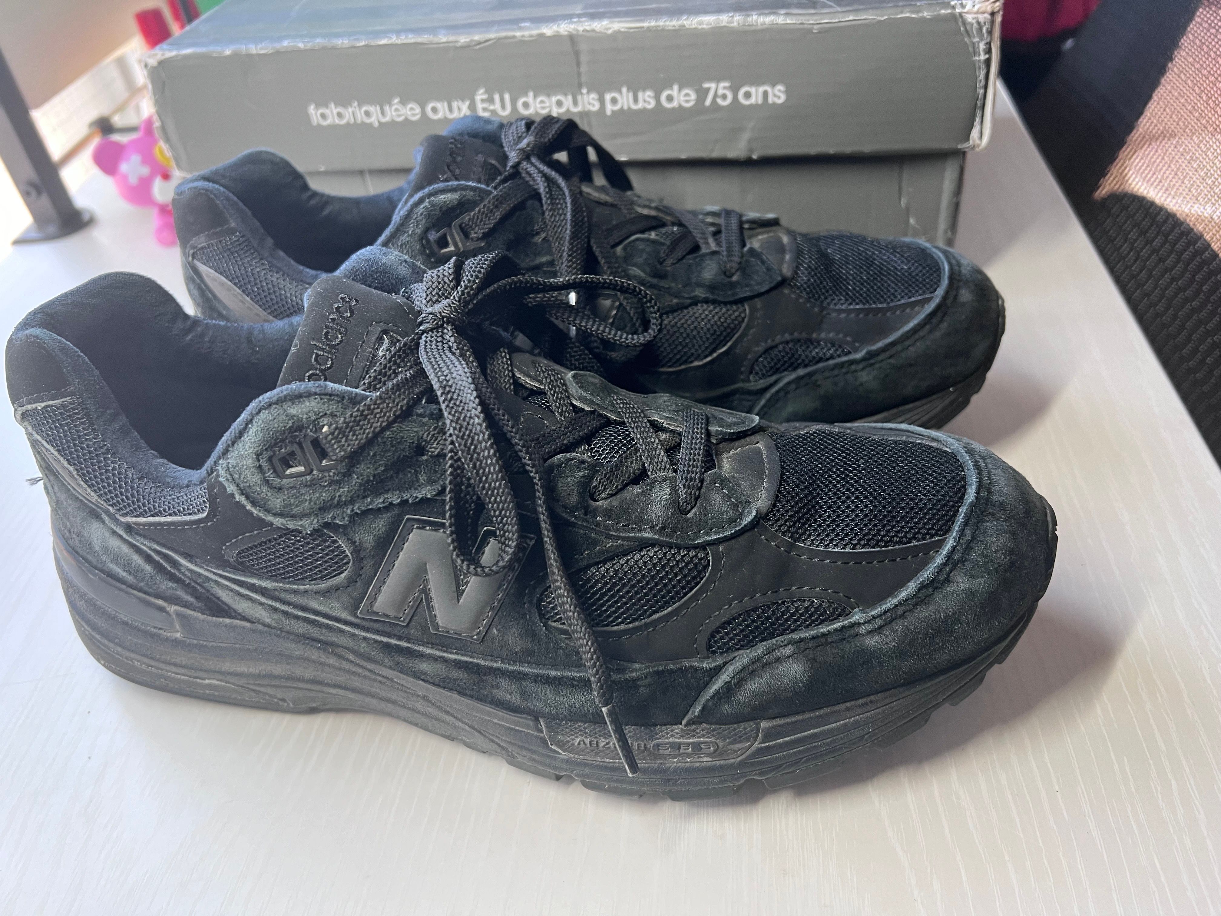 New Balance 992 "Triple Black"