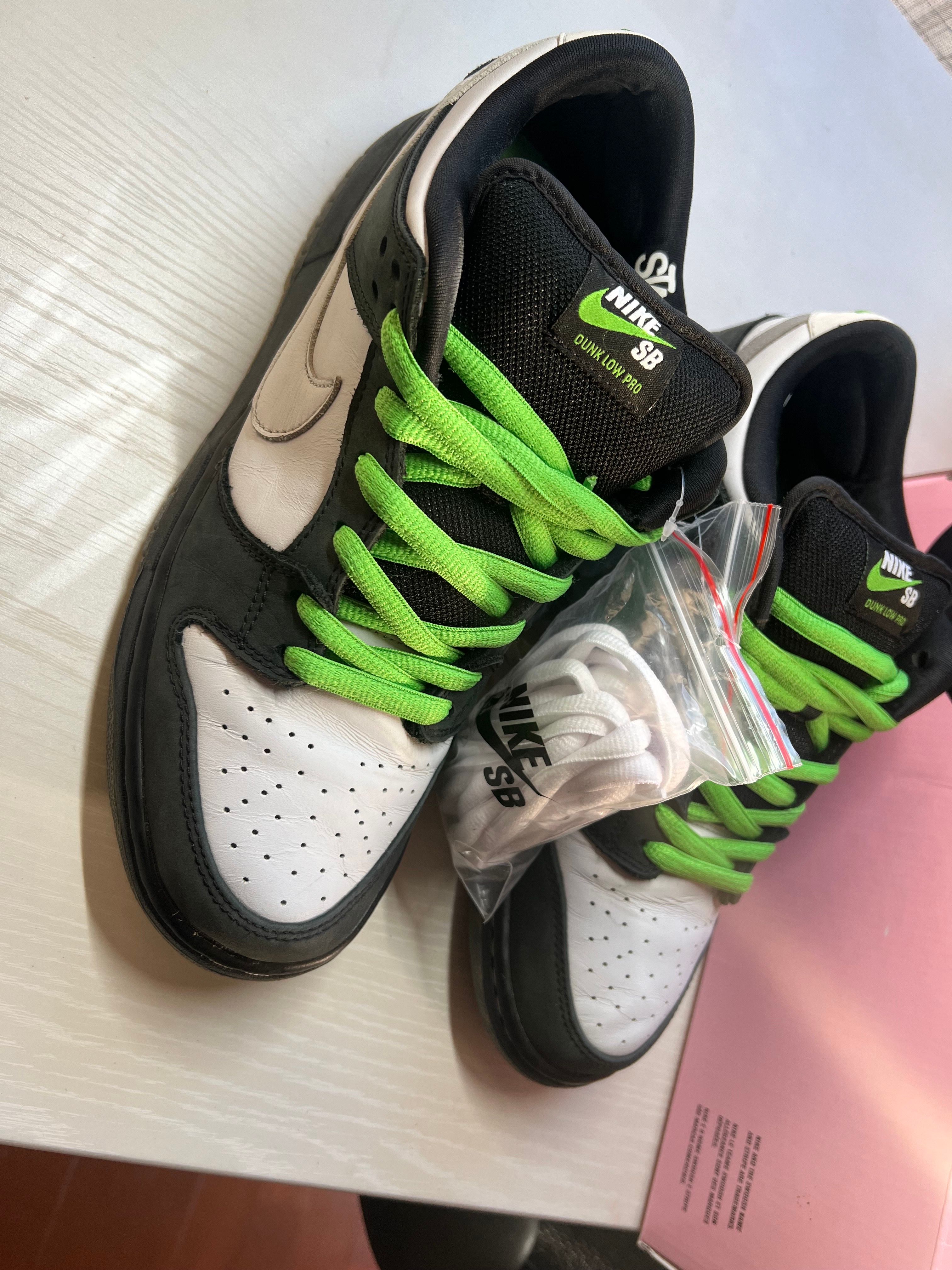 STAPLE × Nike SB Dunk Low "Pigeon Black/White"