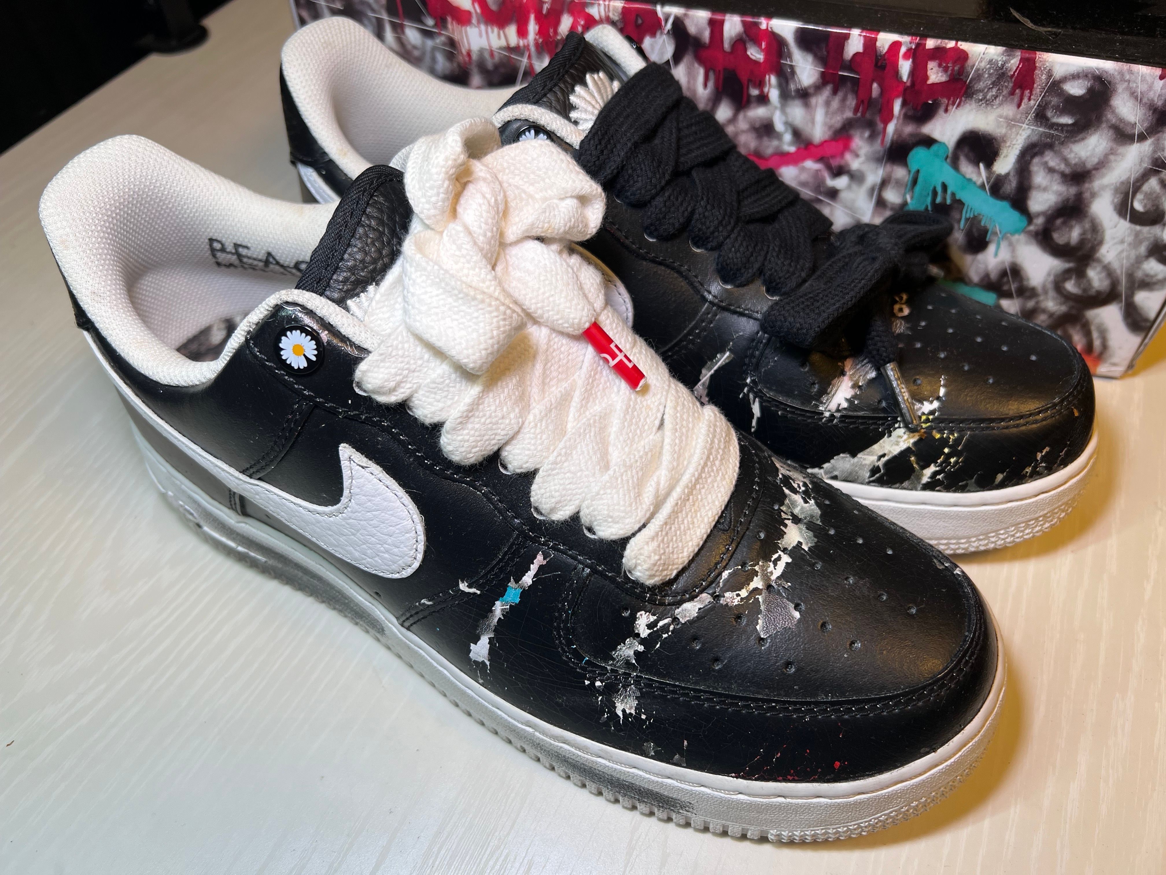 PEACEMINUSONE × Nike Air Force 1 Low Para Noise "Black" / G-DRAGON