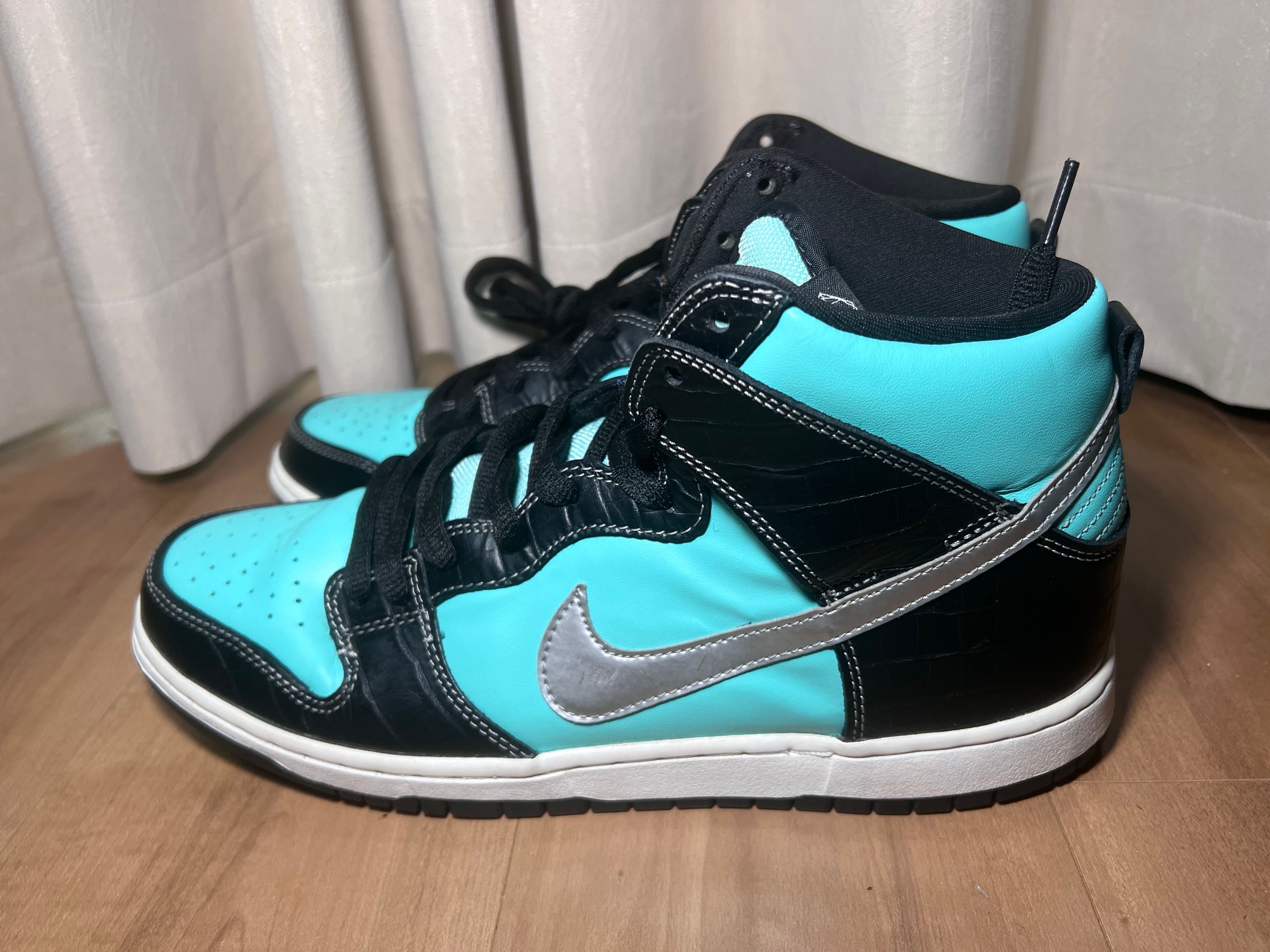 Diamond Supply × Nike SB Dunk High "Tiffany"