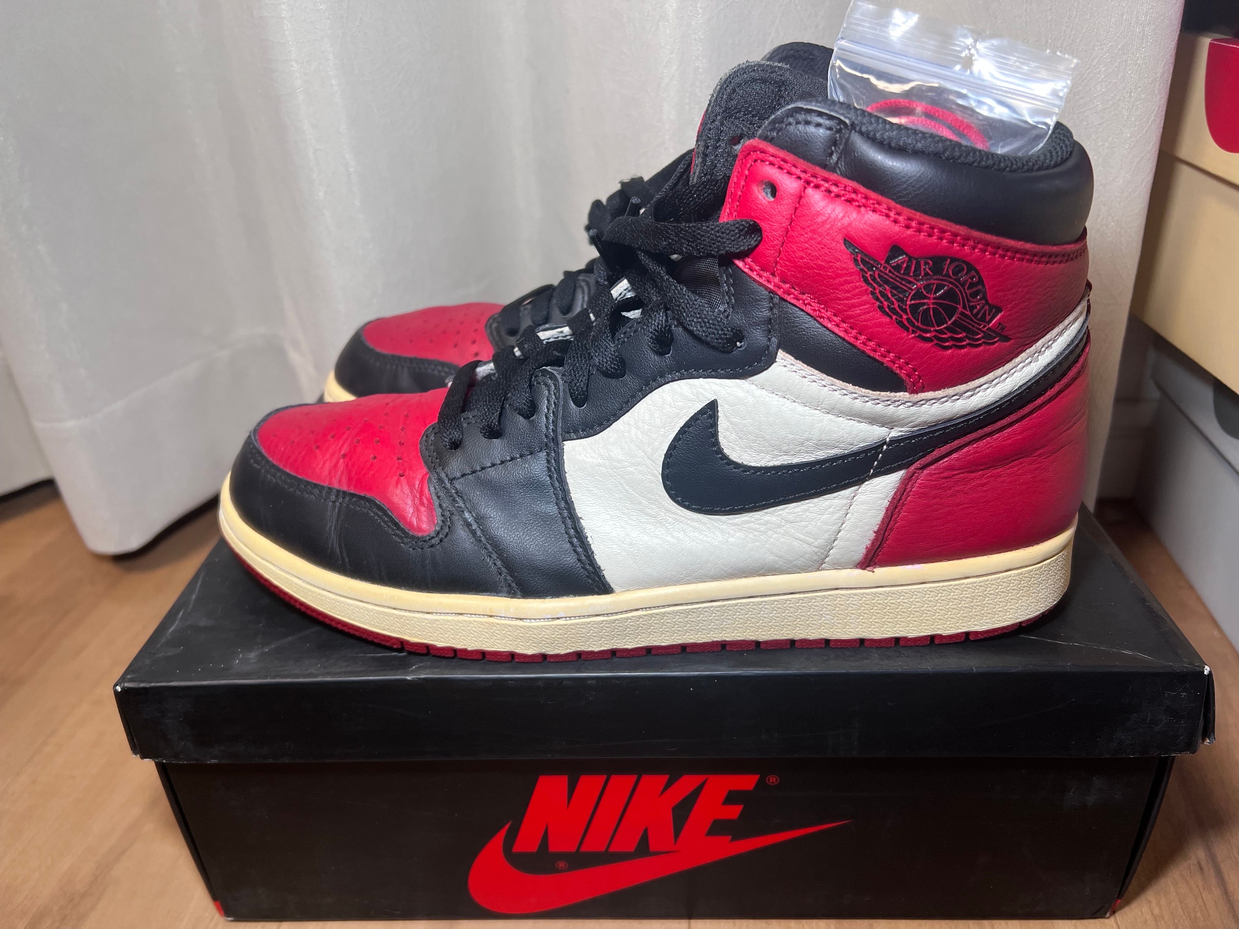 Nike Air Jordan 1 Retro High OG "Bred Toe"