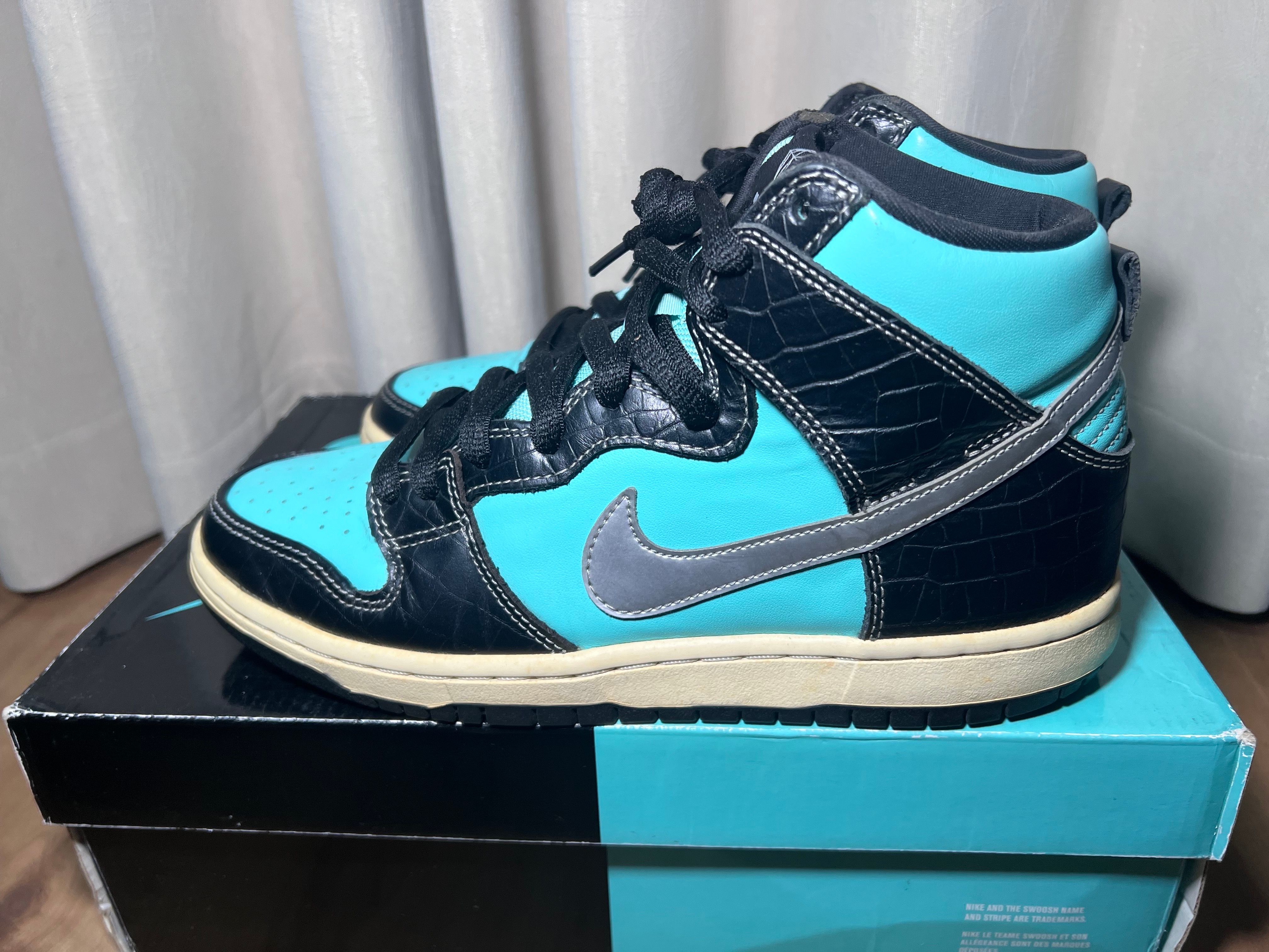 Diamond Supply × Nike SB Dunk High "Tiffany"