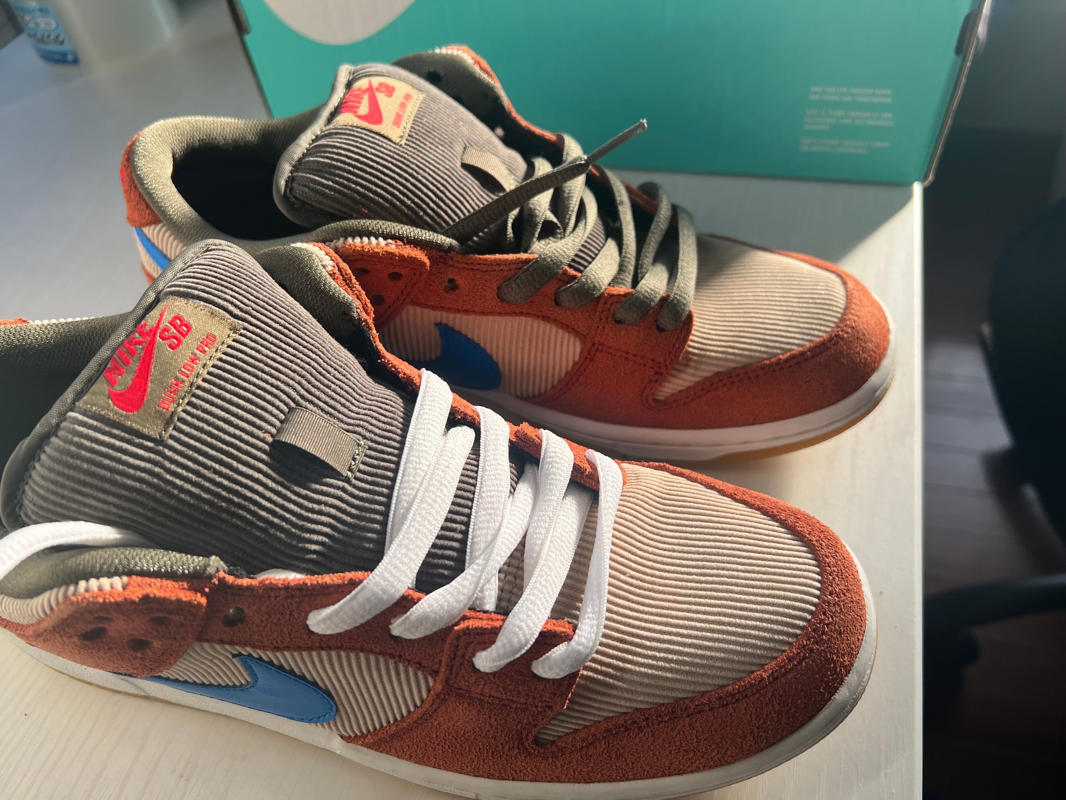Nike SB Dunk Low Pro "Dusty Peach/Photo Blue"