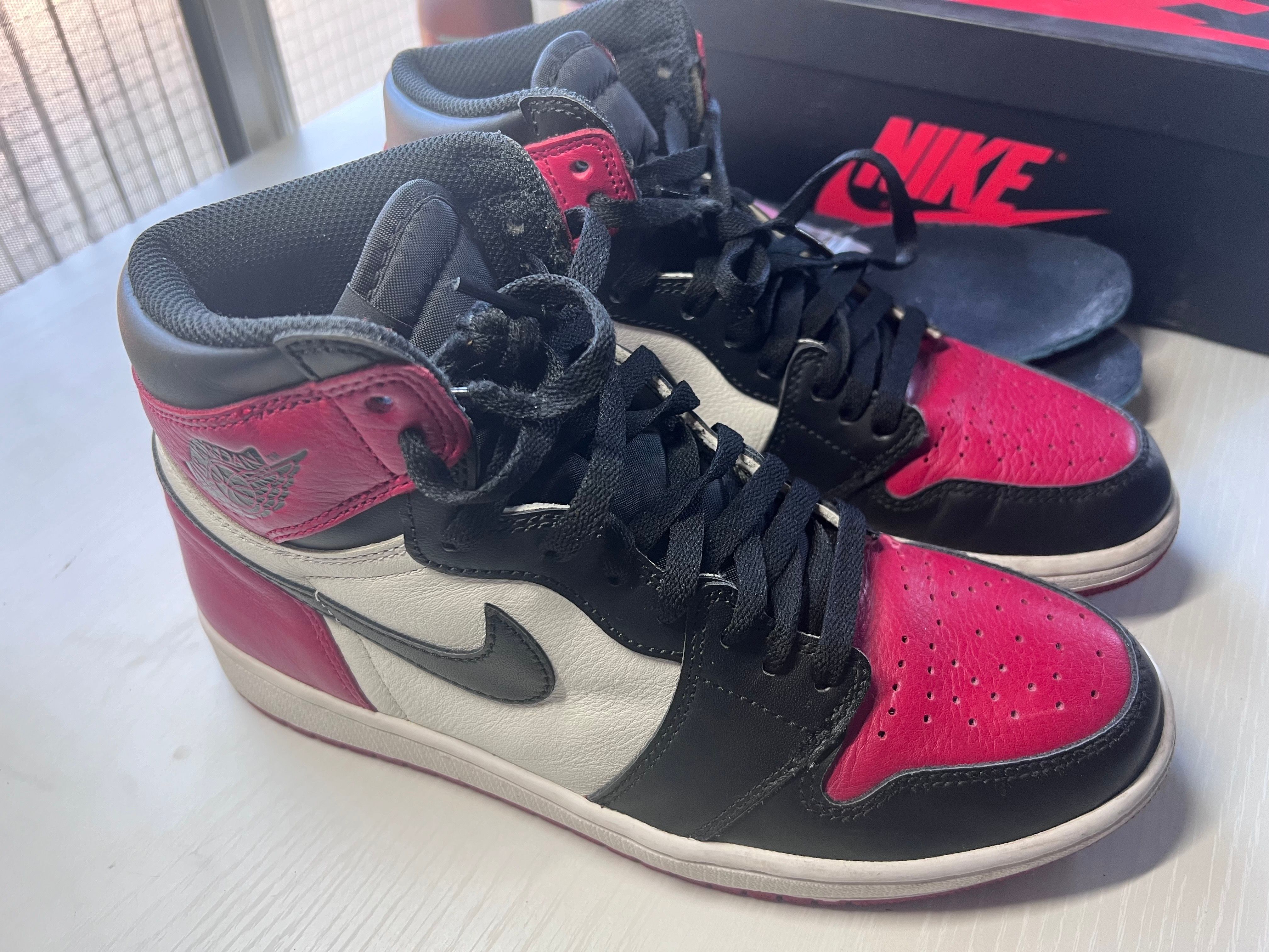Nike Air Jordan 1 Retro High OG "Bred Toe"