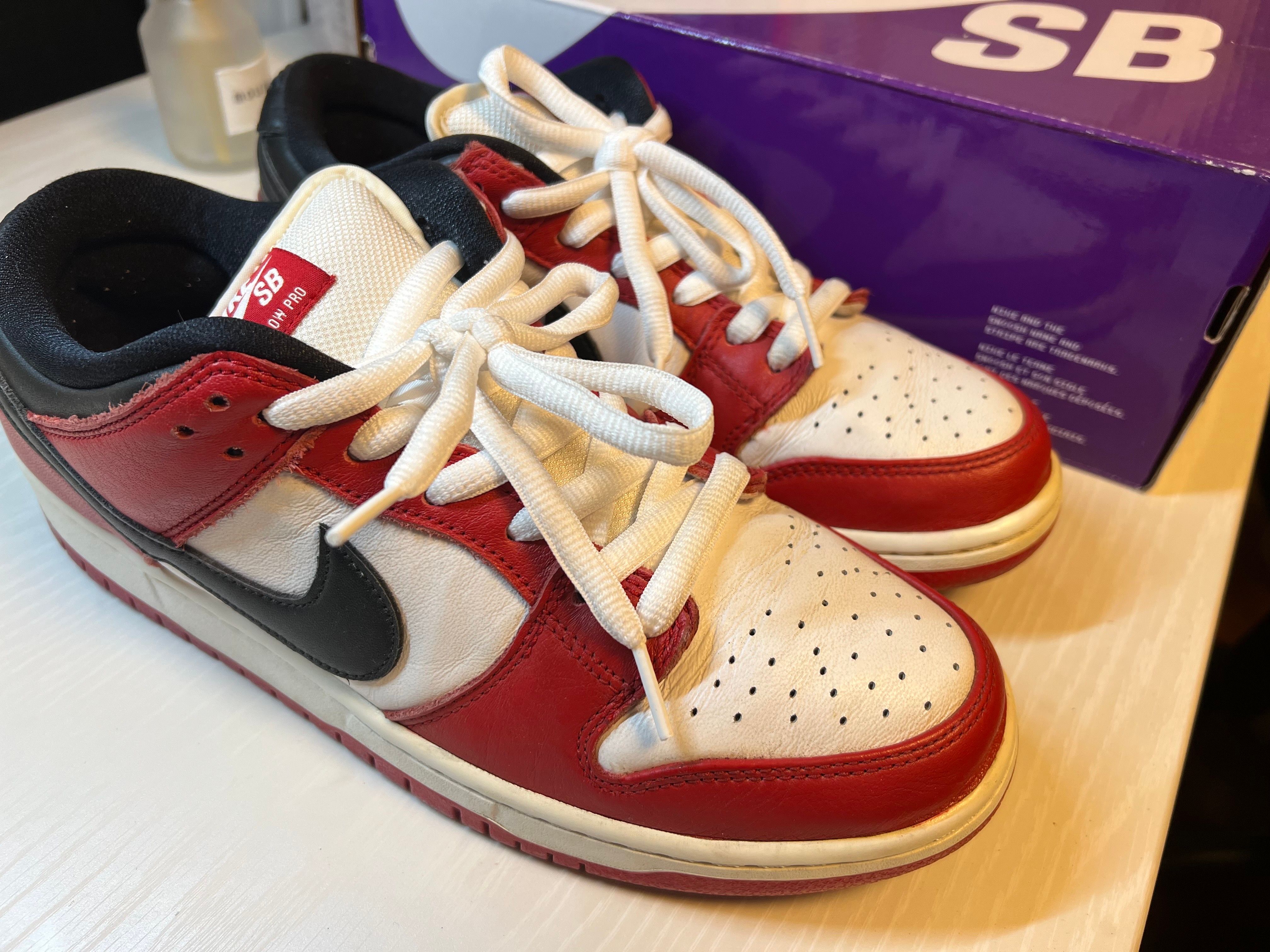 Nike SB Dunk Low Pro "J-Pack Chicago/Varsity Red and White"