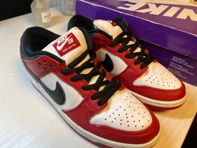 Nike SB Dunk Low Pro "J-Pack Chicago/Varsity Red and White"